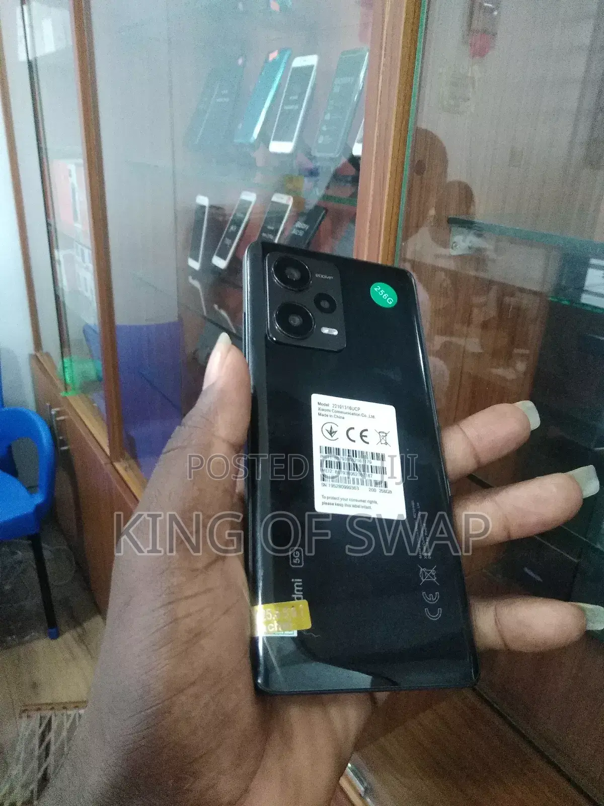 Xiaomi Redmi Note 12 Pro 256 GB Black
