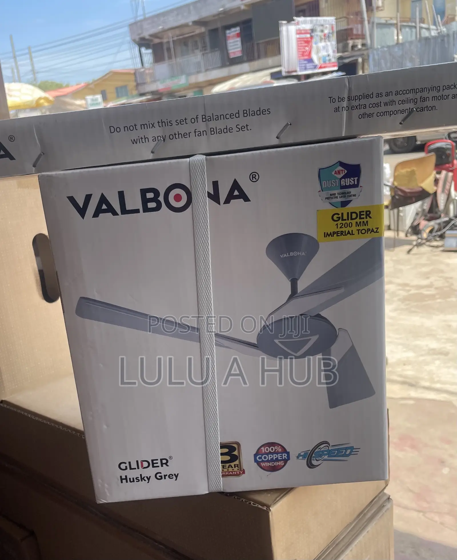 Valbona Glider Ceiling Fan