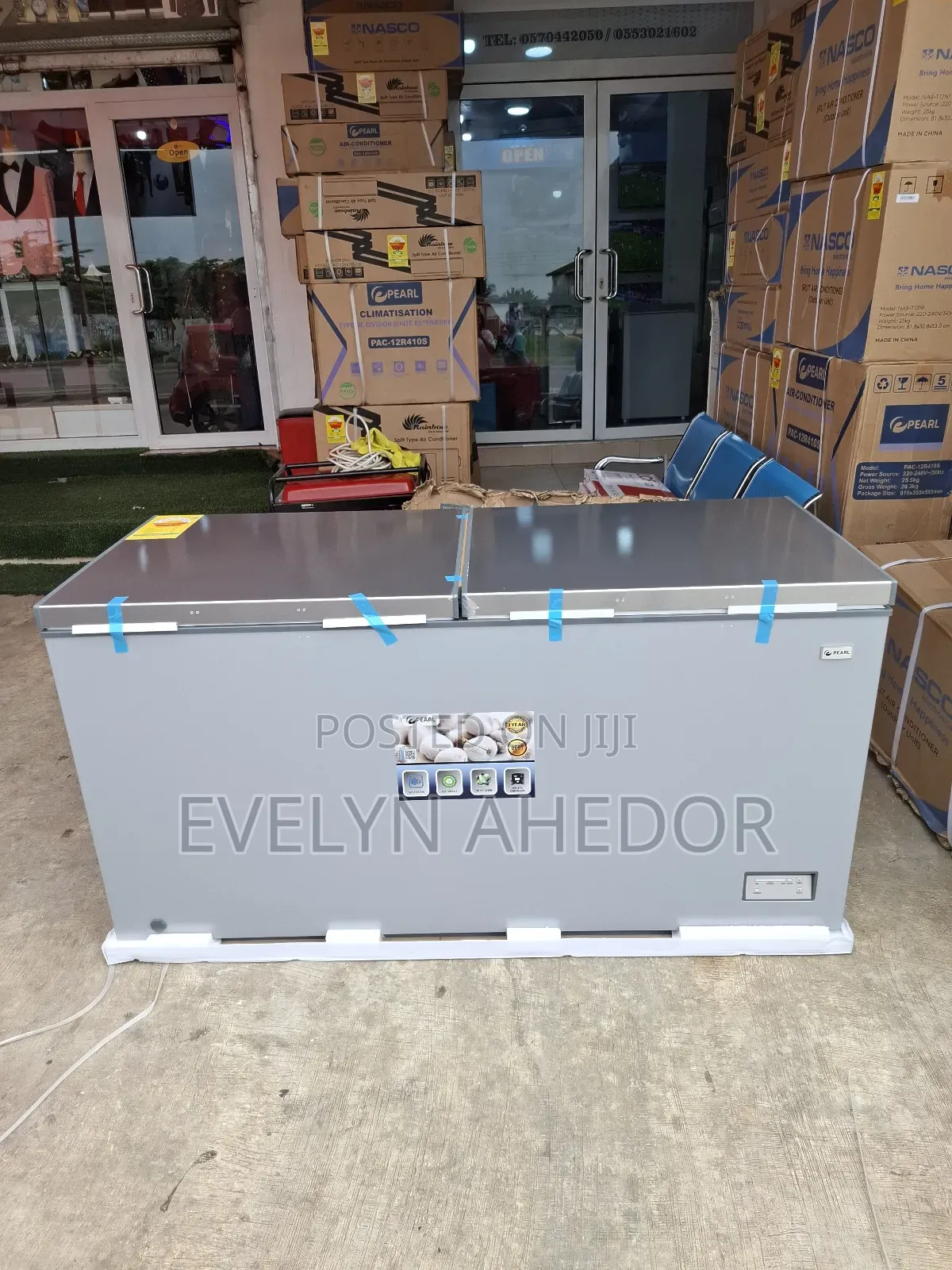 Reliable Pearl Chest Freezer 508 Litres Available for Sale