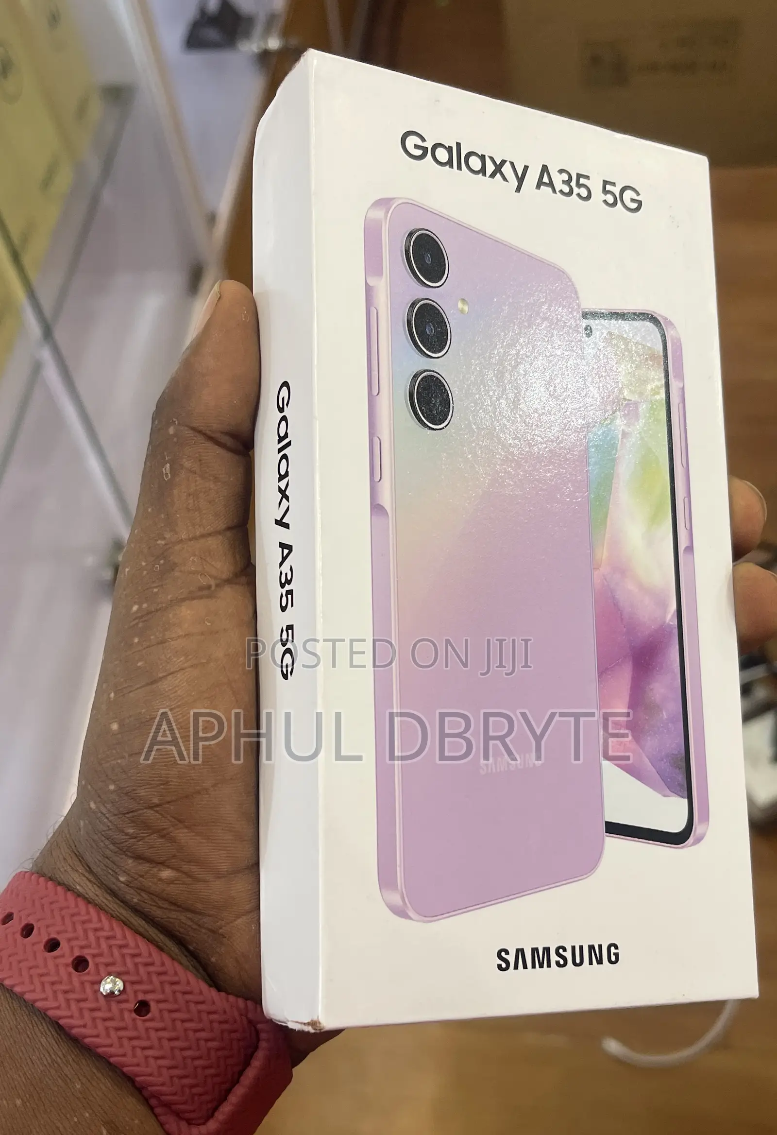 New Samsung Galaxy A35 128 GB Pink