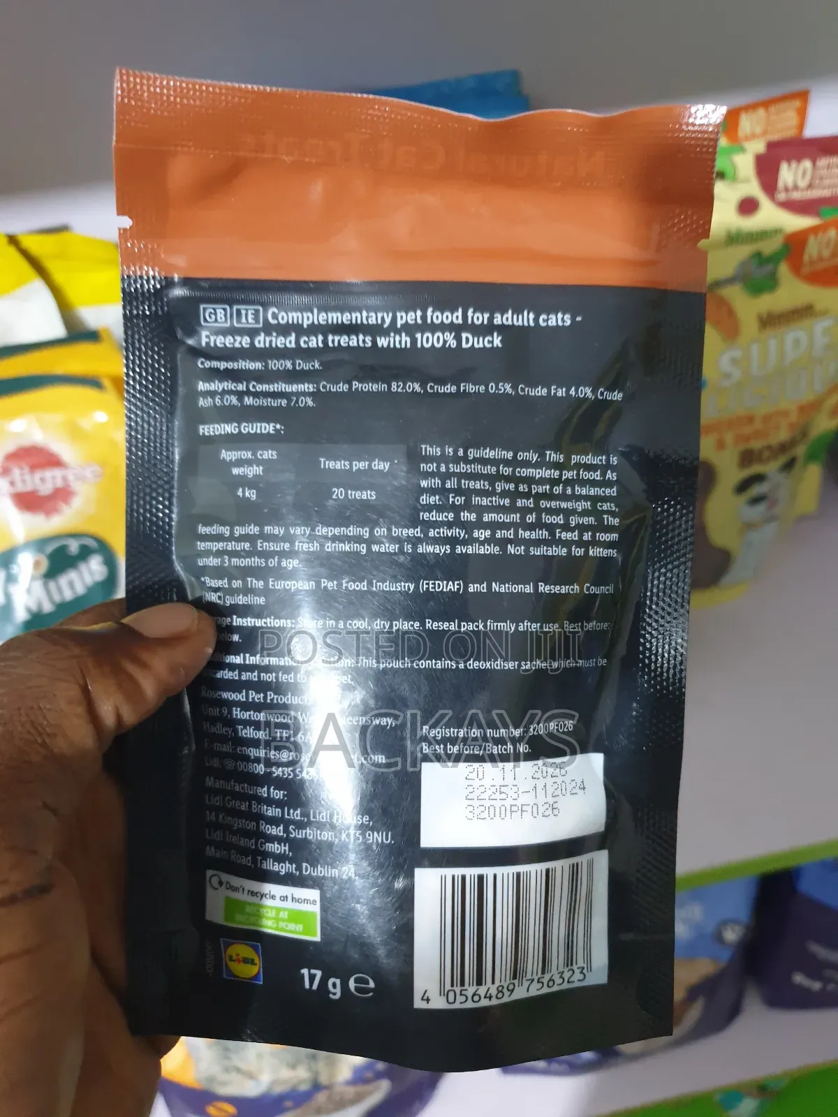 Coshida Delicious Treats for Cats