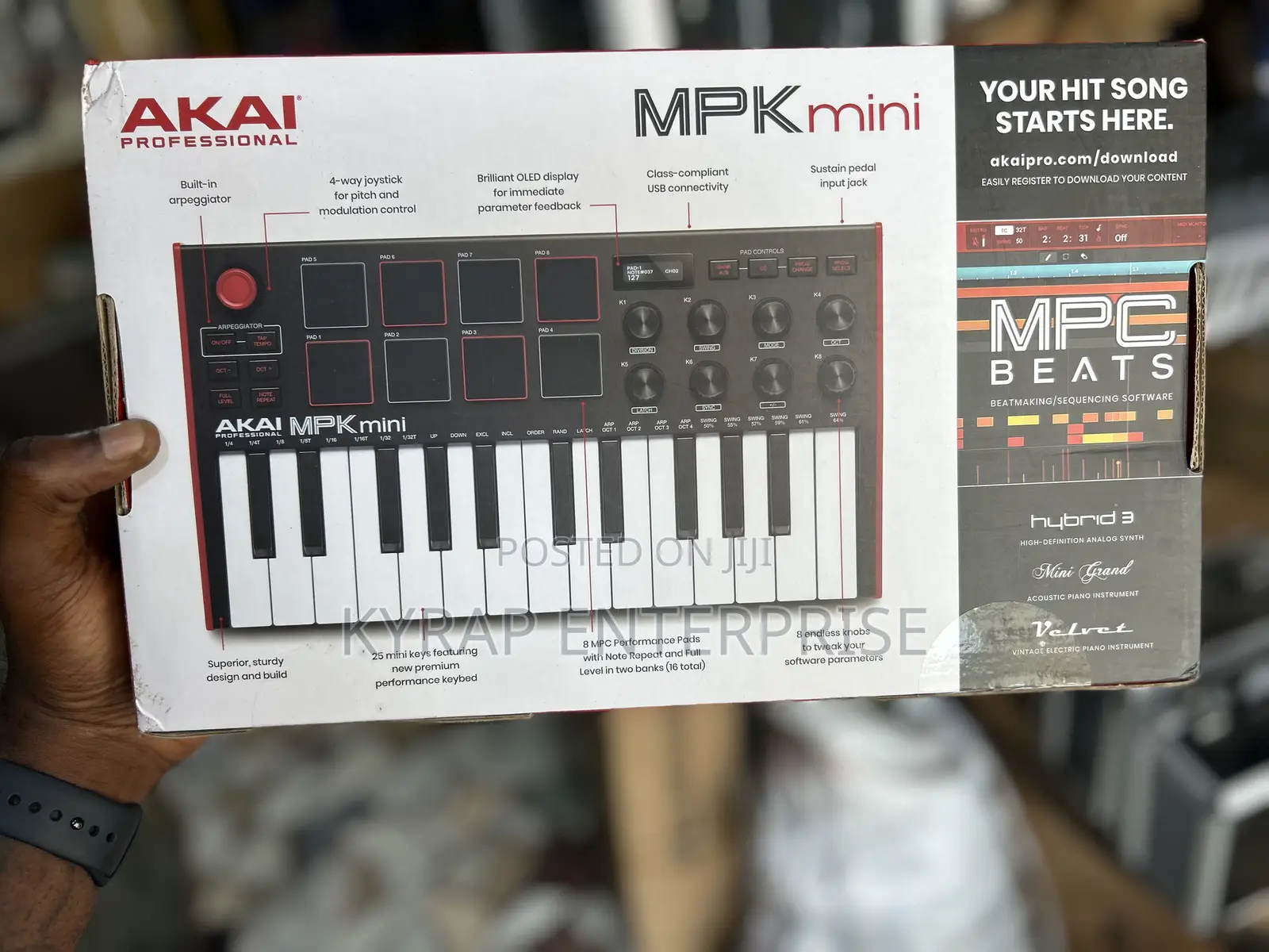 Akai Mpk Mini Midi Keyboard