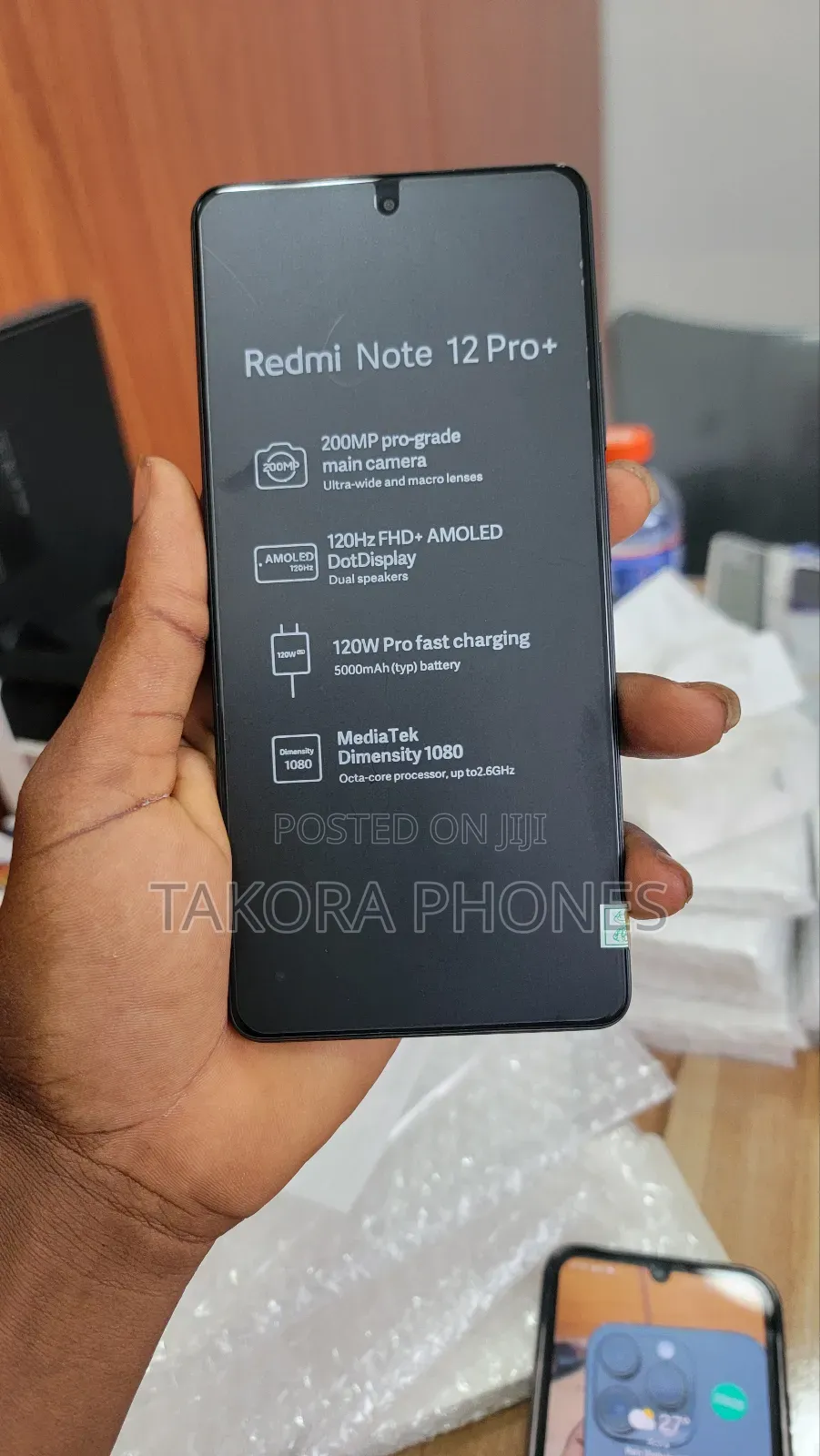 New Xiaomi Redmi Note 12 Pro+ 256 GB Black