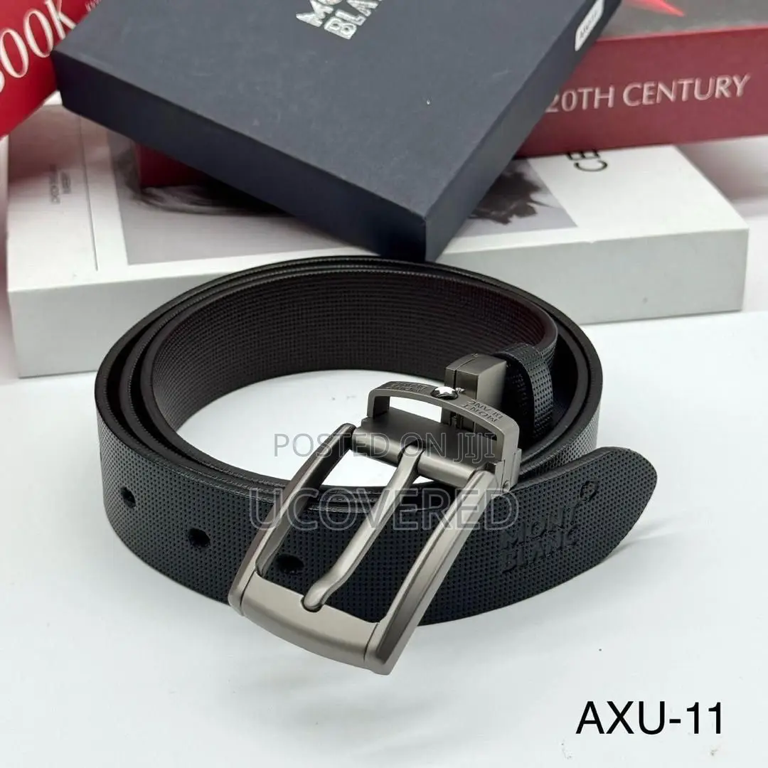 Branded Reversible Belt Genuine Leather Dress Belt