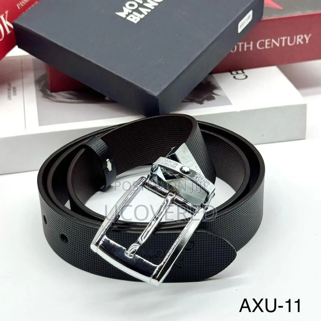 Branded Reversible Belt Genuine Leather Dress Belt