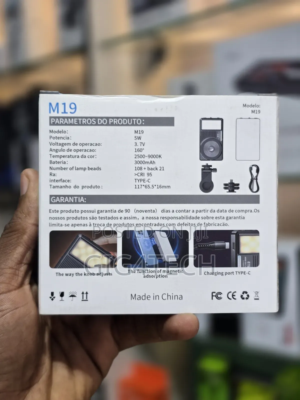M19 Tricolor Mini Led Light