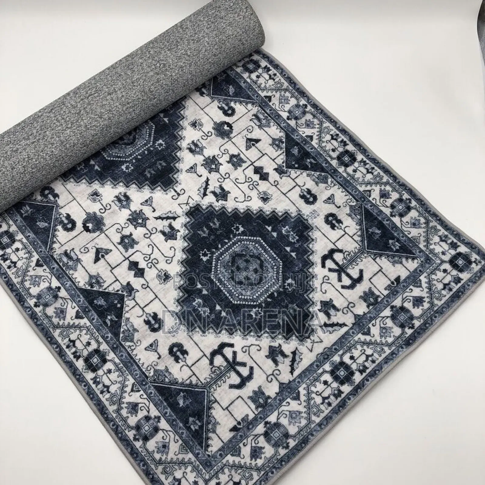 Wyatt Ash Washable Runner Rug 2ft X 6ft