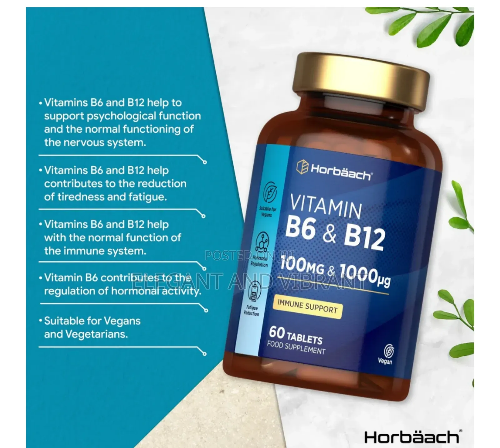 Vitamin B6 and B12 Complex
