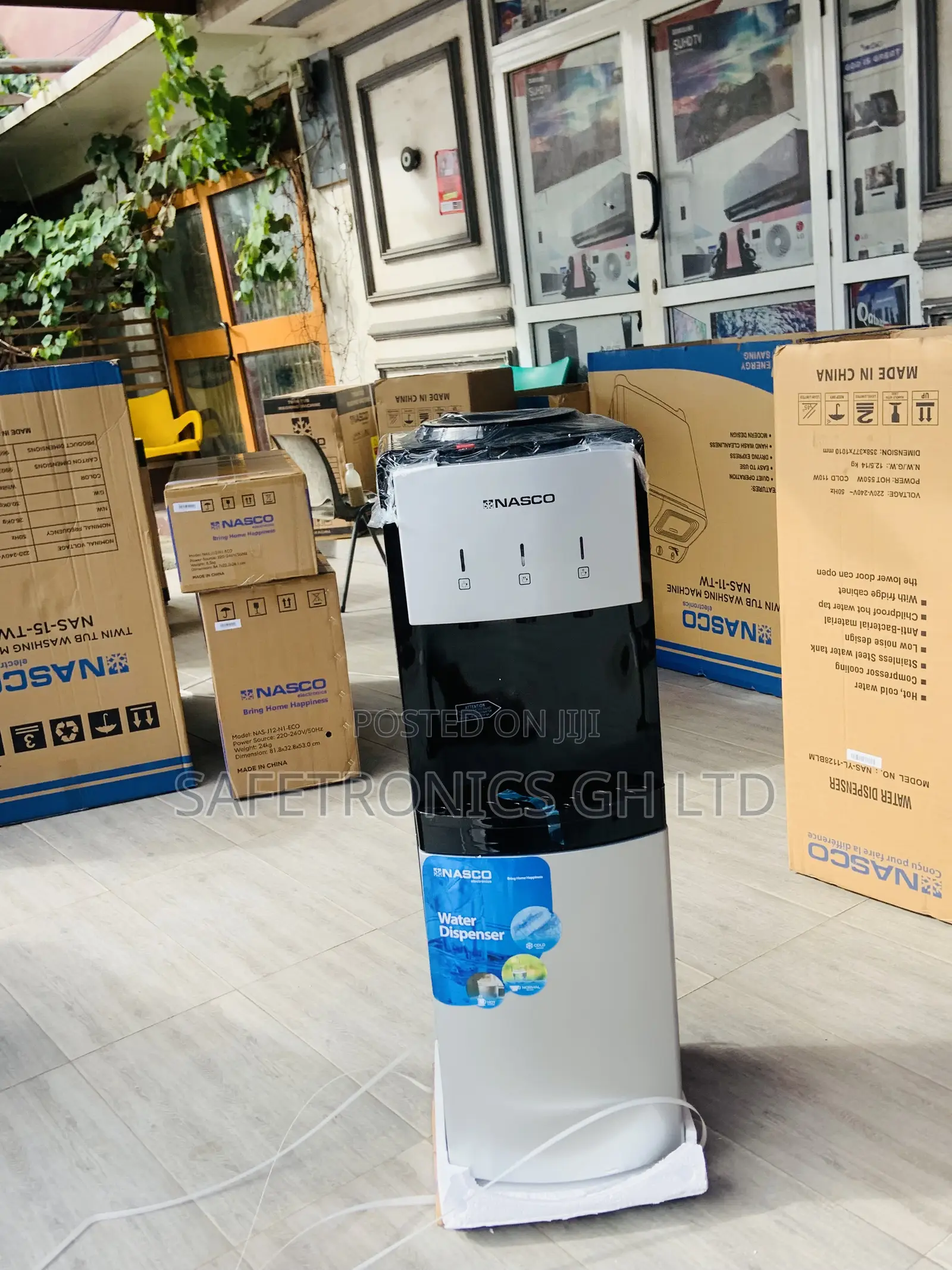 Correct Fast Nasco Nas-Yl-1128 Grey/Black Water Dispenser