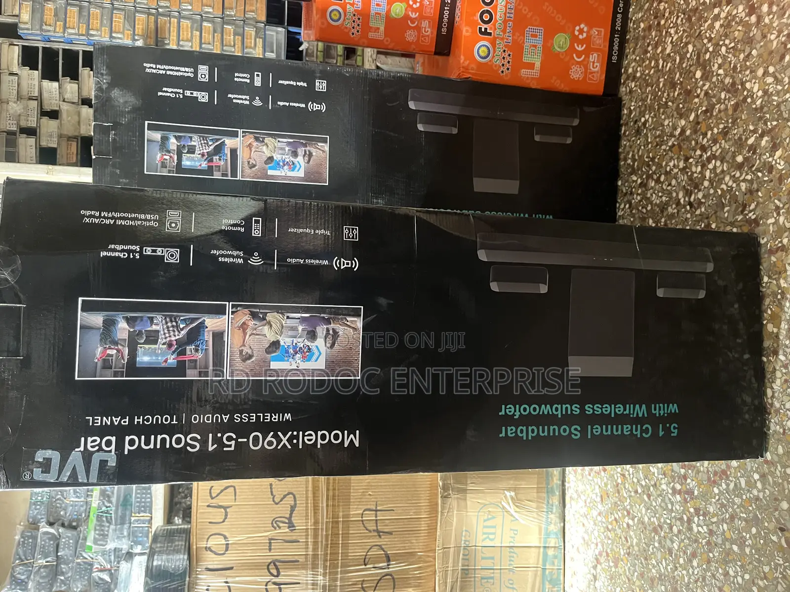 Jvc 5.1 Sound Bar With Wirelsss Subwoofer