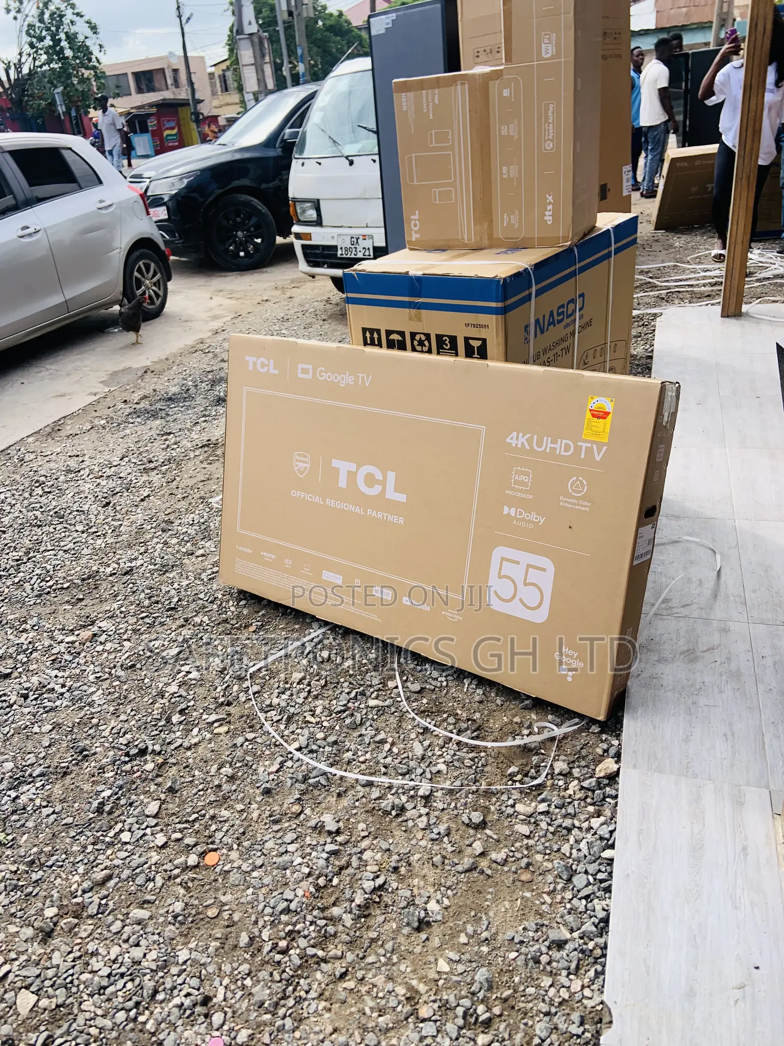 Secure P635 55 Inch Crystal Android Led Smart TCL Tv