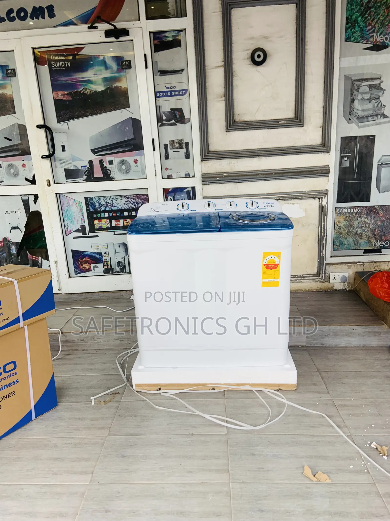 Choose Affordable Nasco Topload 15kg Semiauto Washer