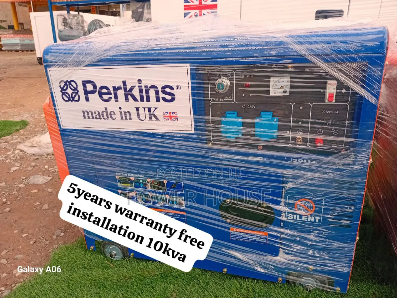 Grand Command Perkins 15kva 16500watts Diesel Perkins