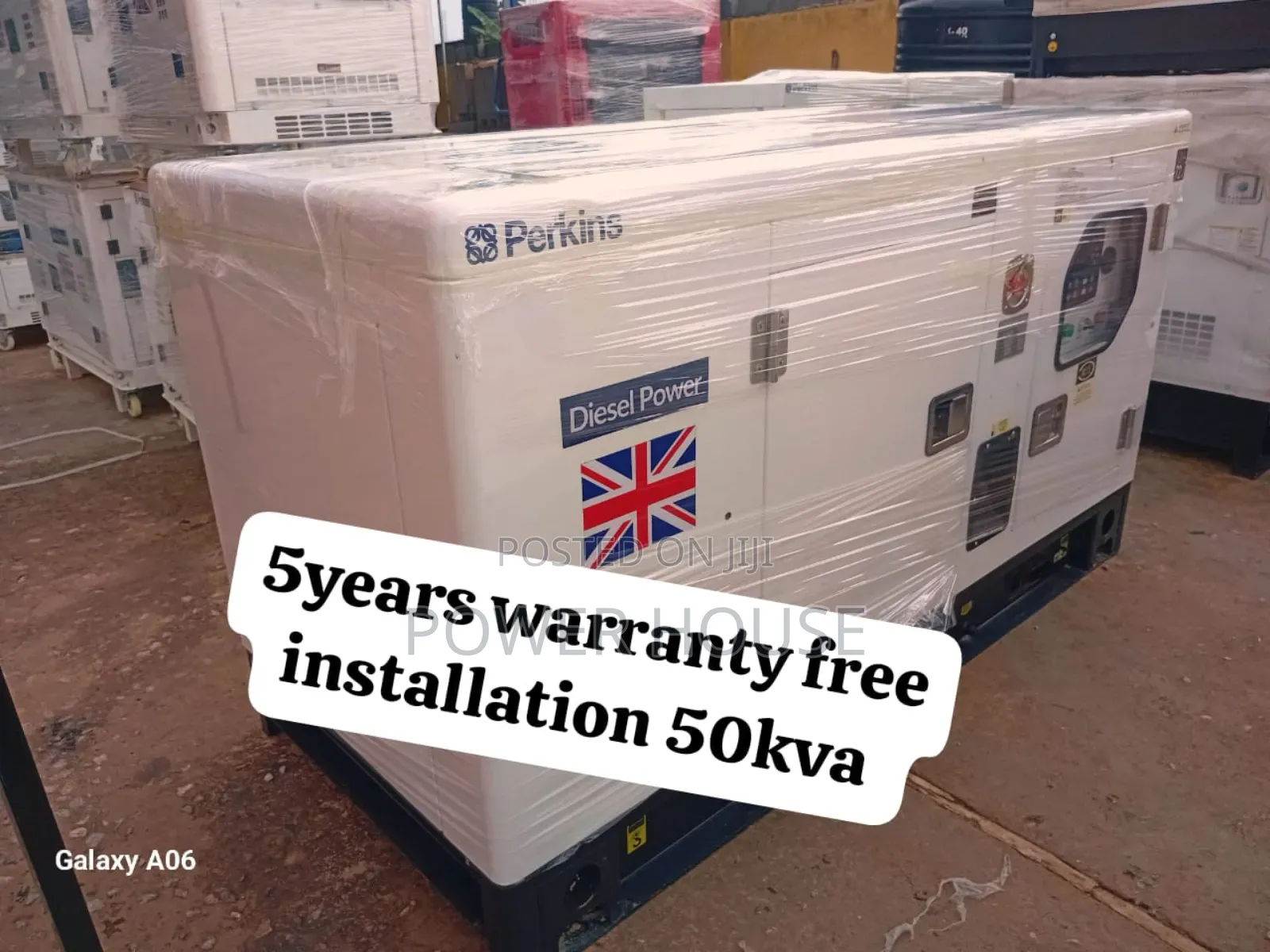 Loop Titan Ampex 50kva 50kw Diesel Generator