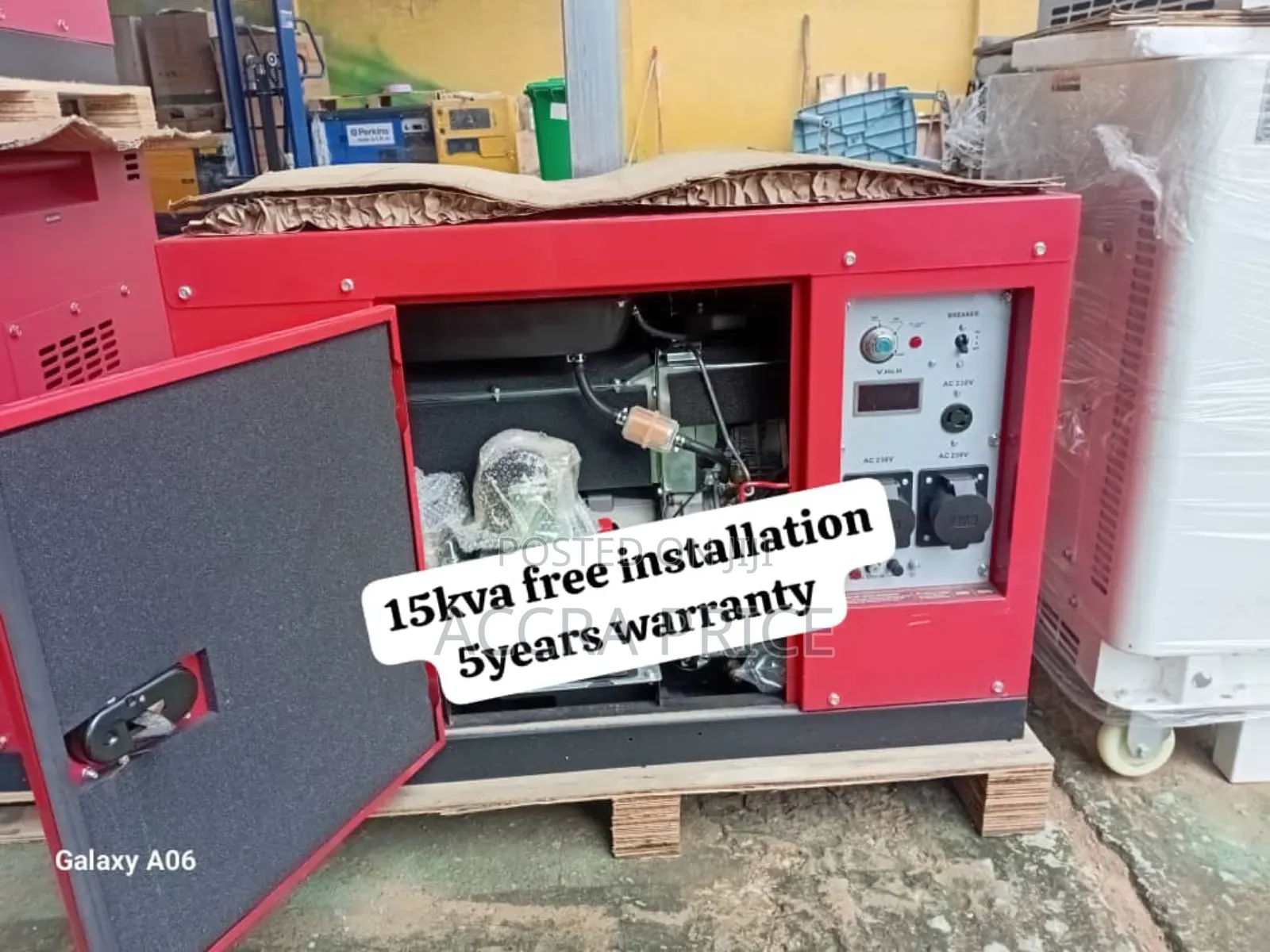 Energy Wave Power 15kva 16500watts Honda Diesel 15kva