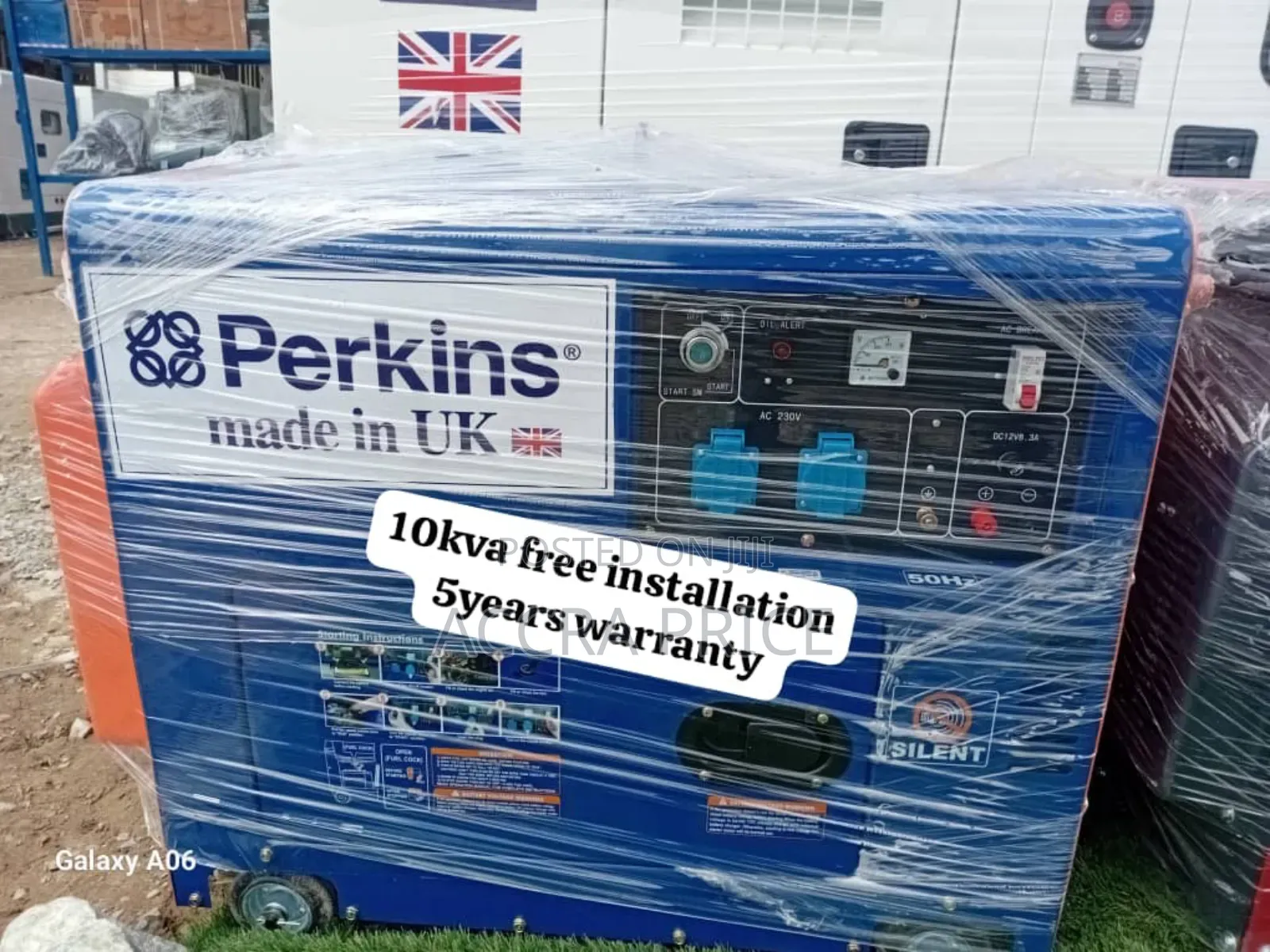 Power Dyn Perkins 10kva Diesel 13000wats Diesel Generator