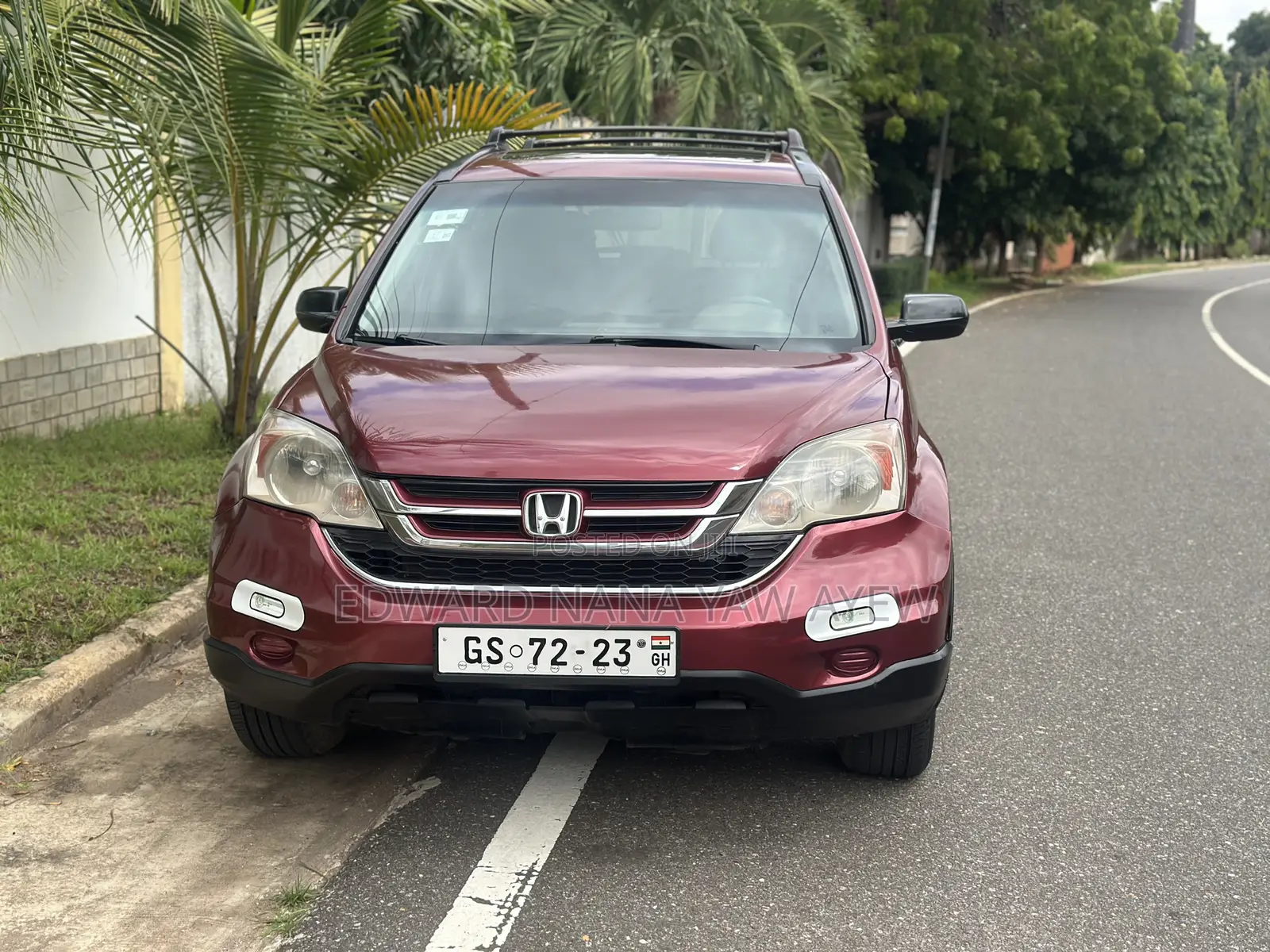 Honda CR-V EX 4dr SUV AWD (2.4L 4cyl 5A) 2011 Red