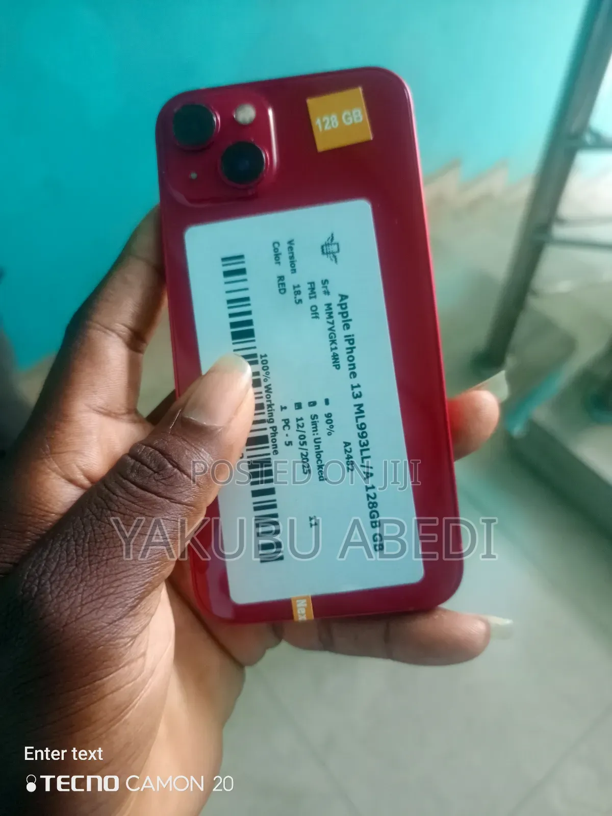 Apple iPhone 13 128 GB Red
