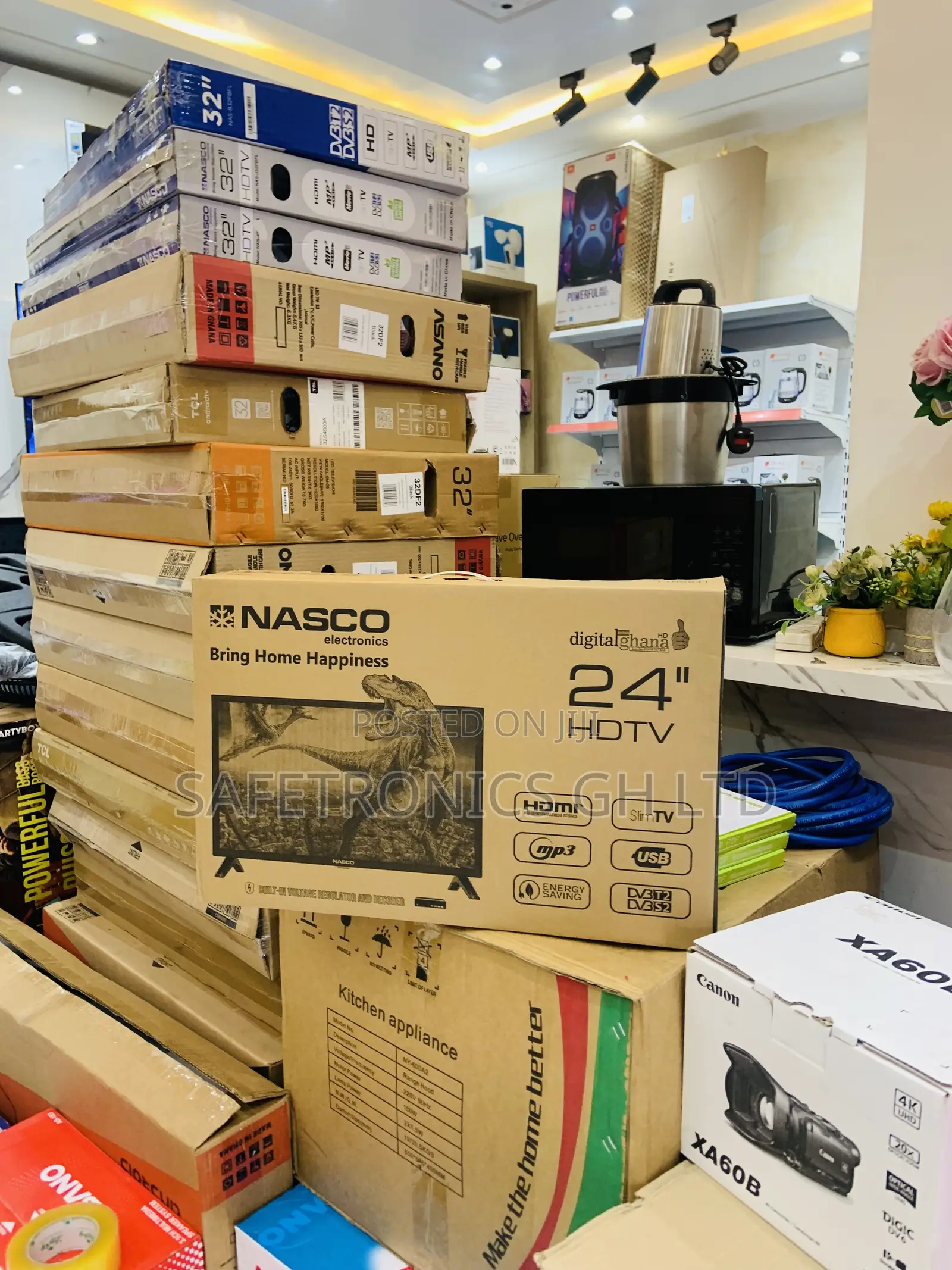 Zealous Black Hdmi Led 24 Inch Nasco Digital Tv