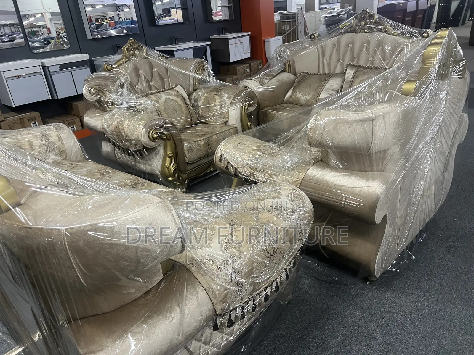 Luxury Royal Sofa Set(3211)