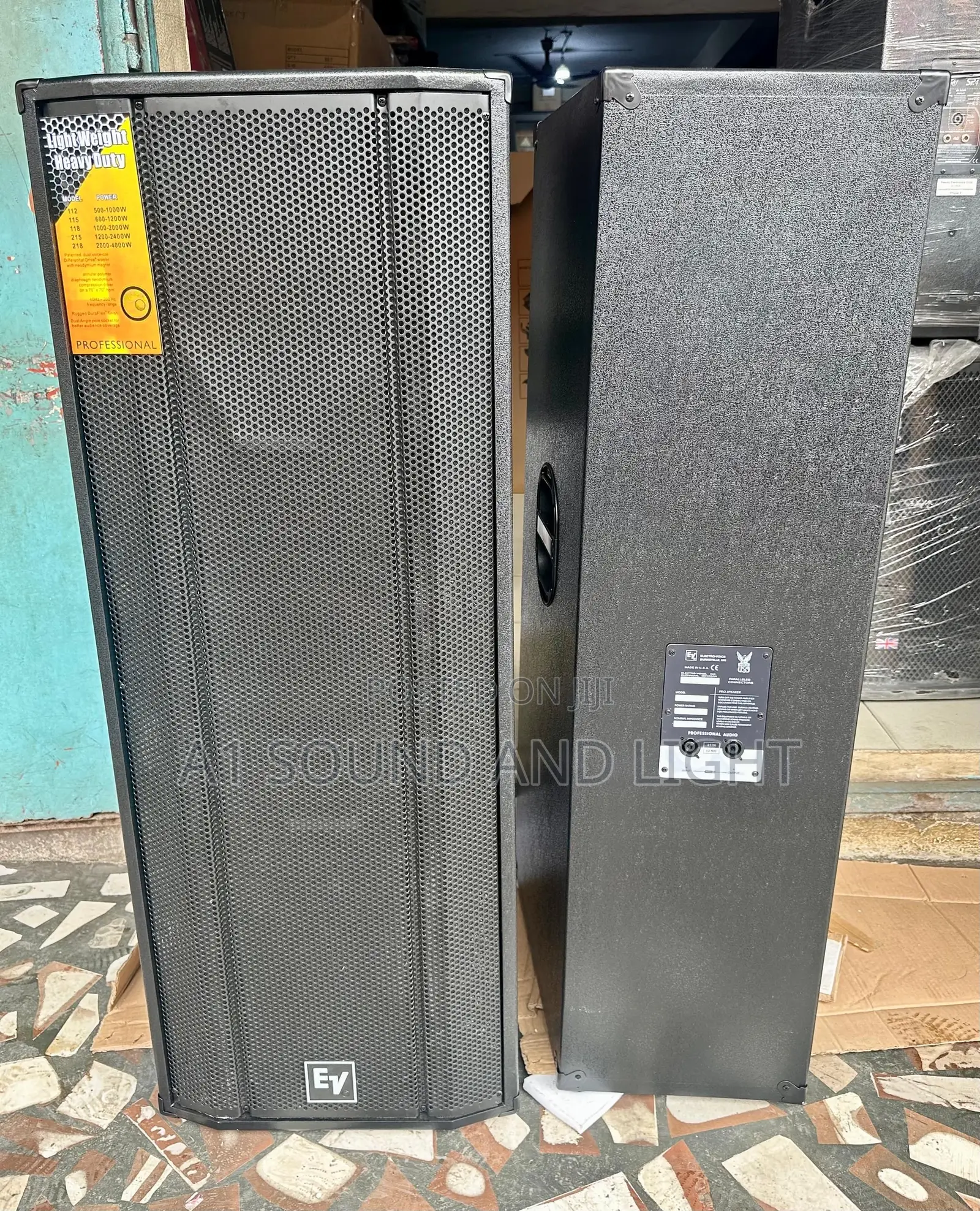 Ev 725a Full Range Speakers - [Pair]