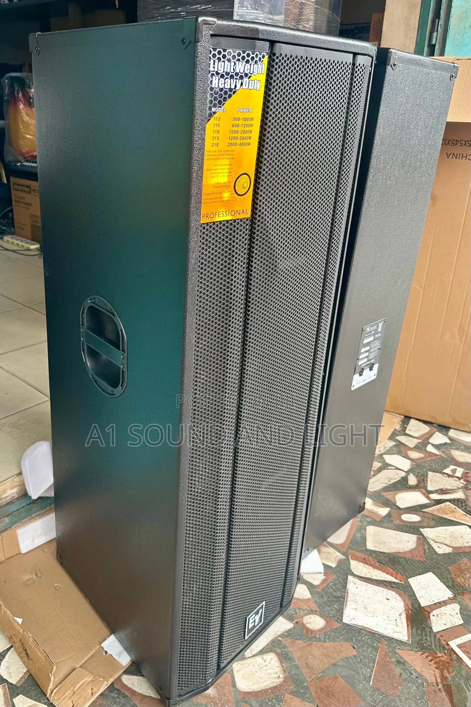 Ev 725a Full Range Speakers - [Pair]