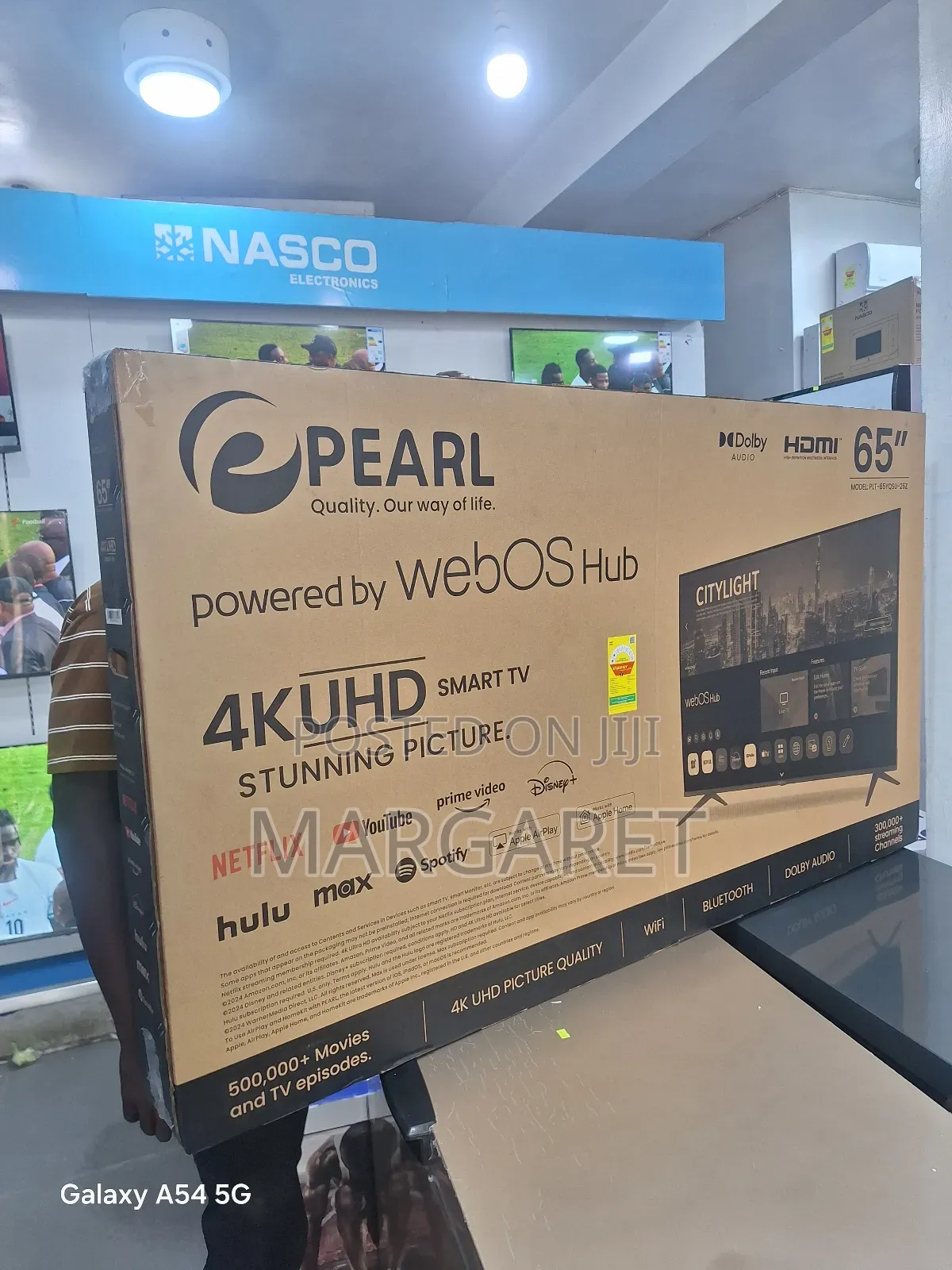 A1 Pearl 65 Inches Smart Tv