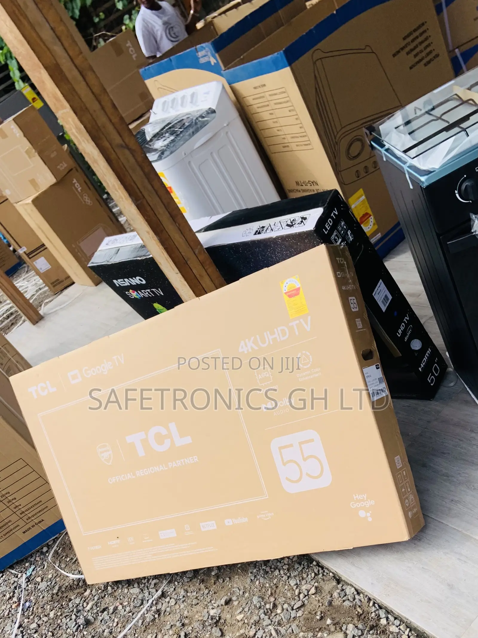 Order TCL 55 Inch Smart Led P635 Uhd Android Tv