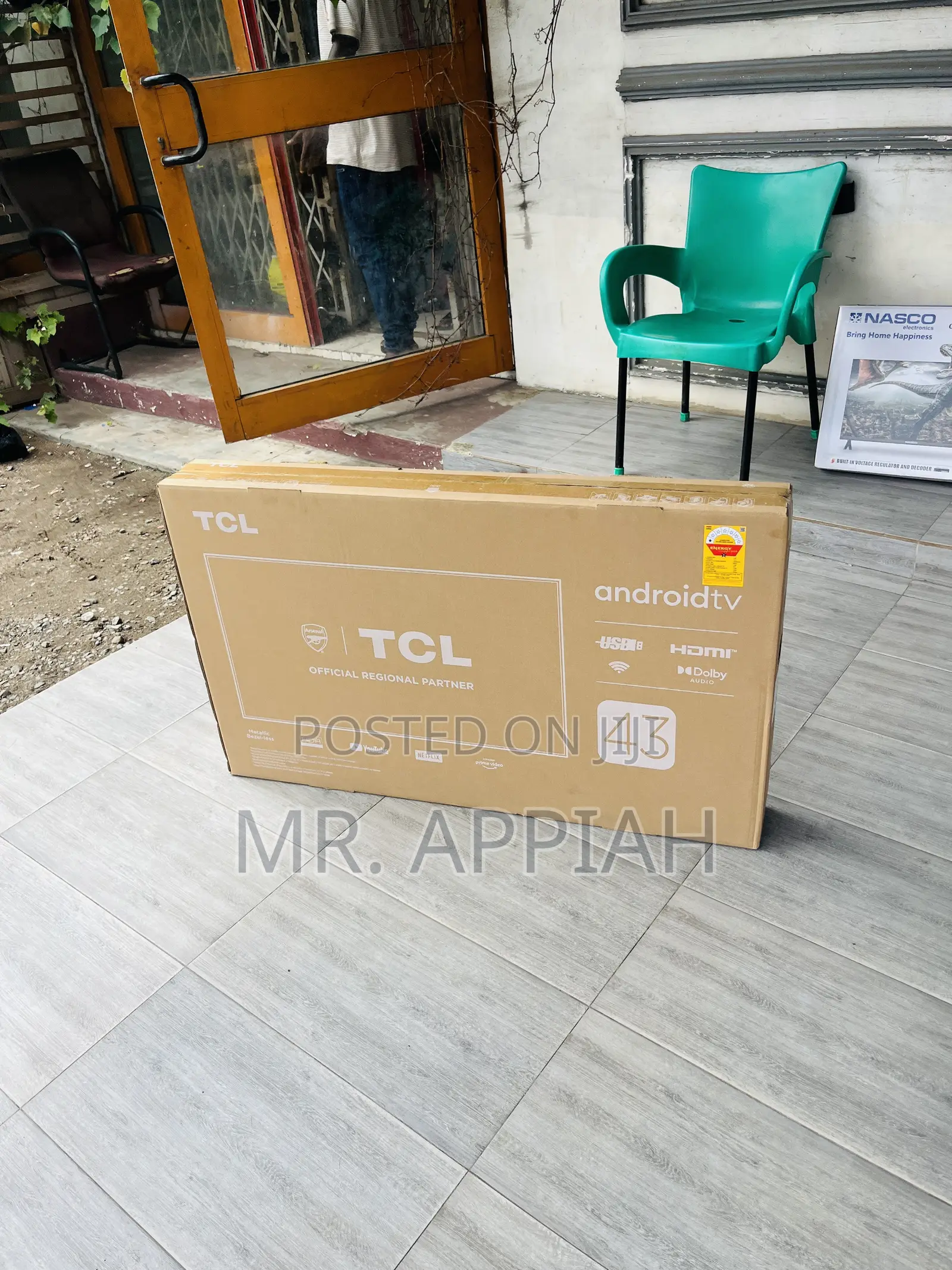 High Performance TCL 43s4500 43 Inch Android Tv.