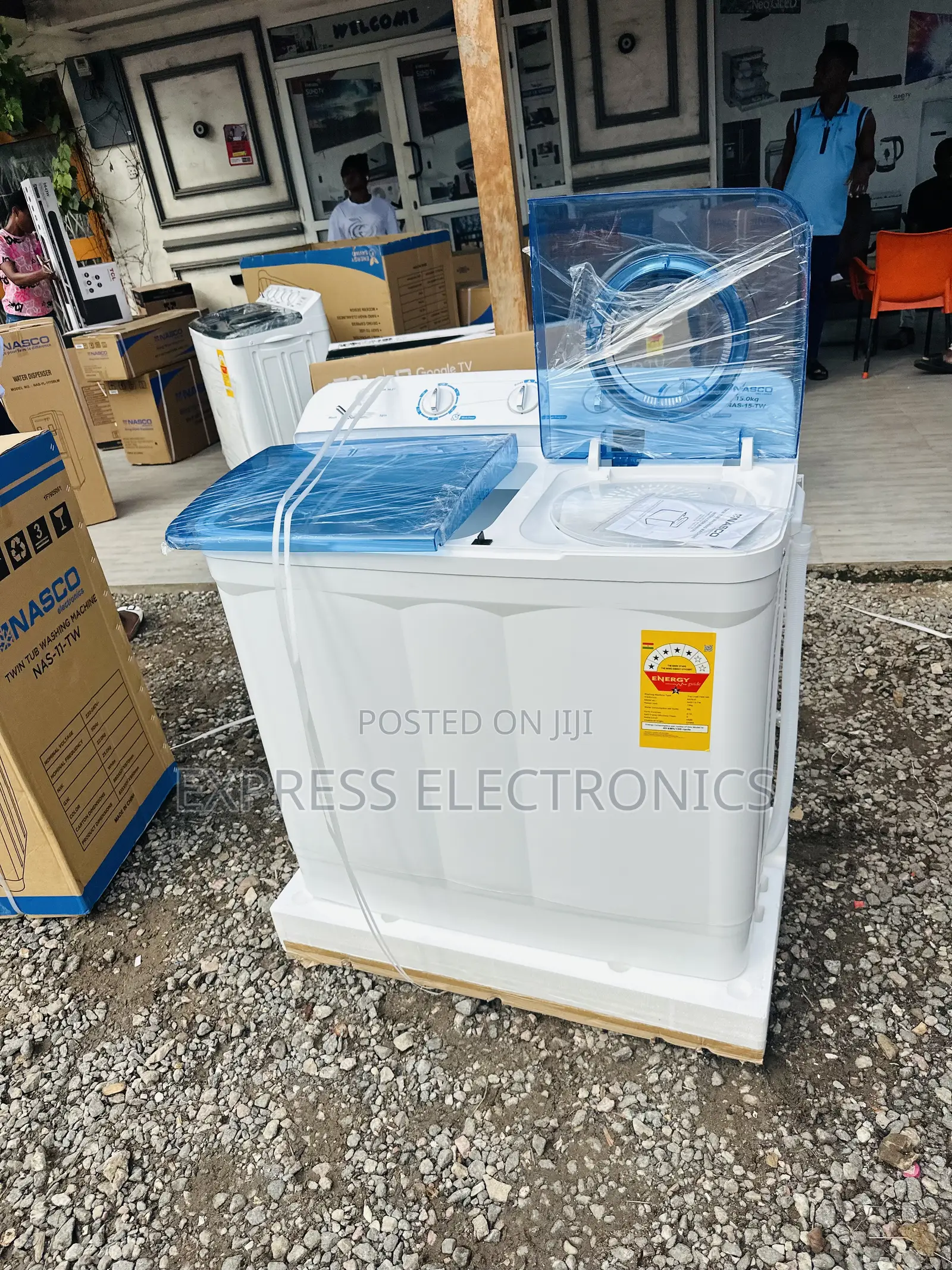 Brand New Washing Machine 15kg Topload Nasco