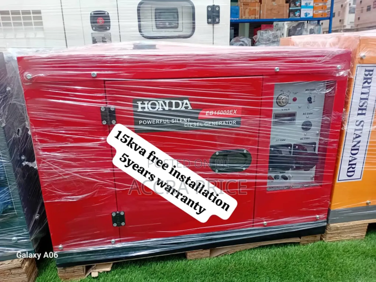 Consistent Power 15kva Honda Diesel Generator 16500watts
