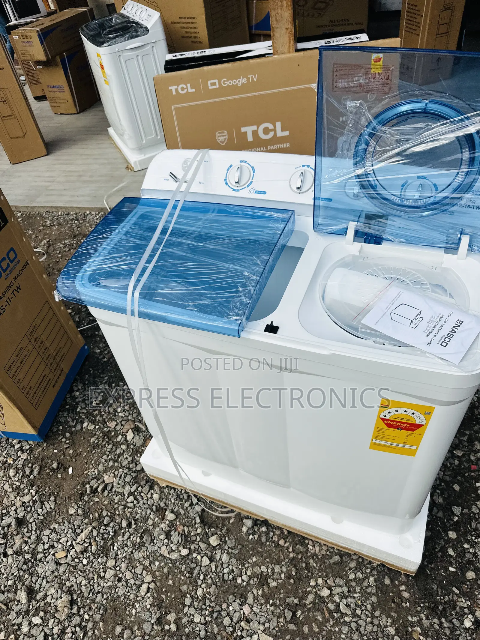 Ultra Modern Washing Machine 15kg Topload Nasco