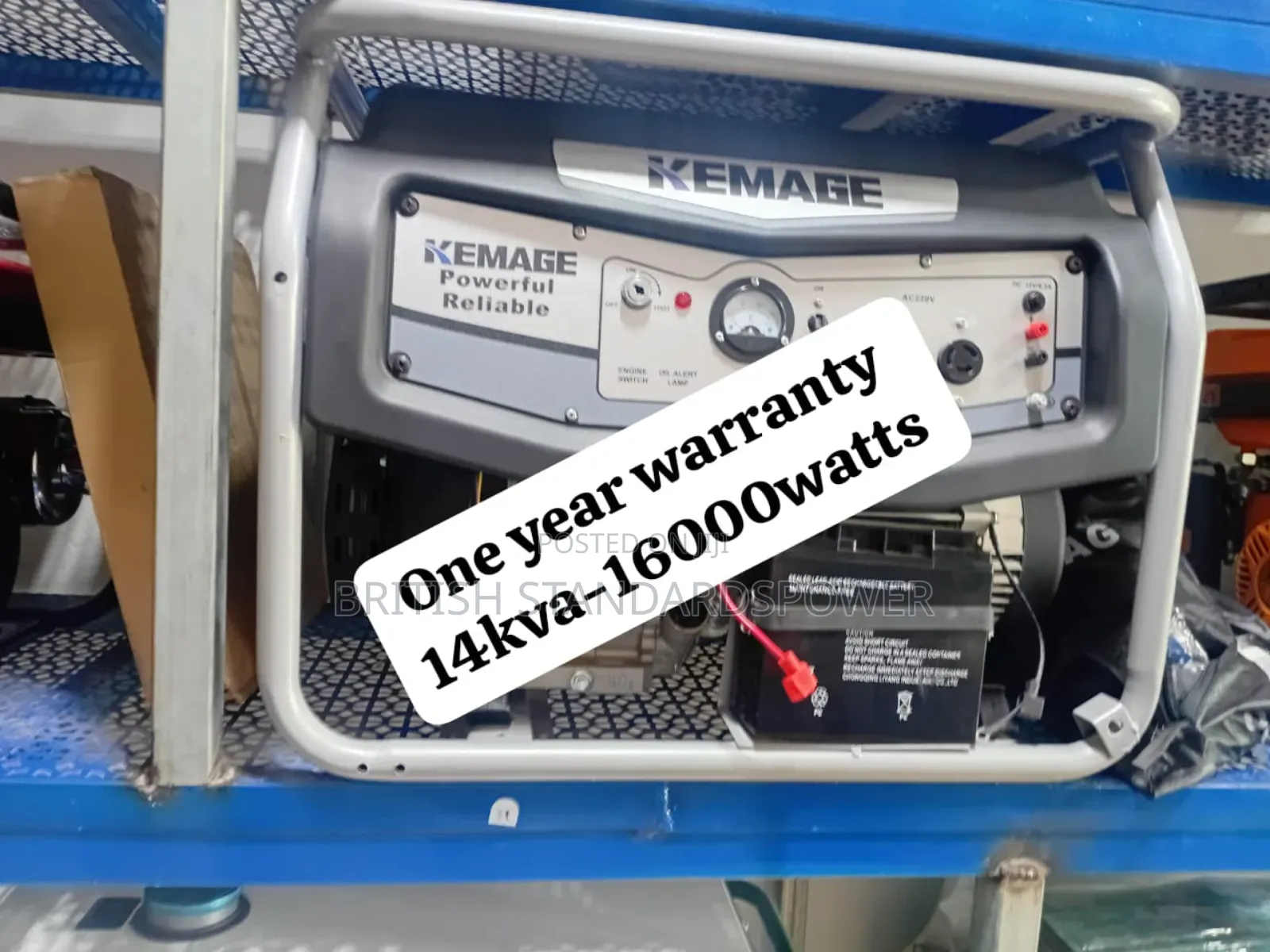Forced Induction Power 14kva Petrol Generator