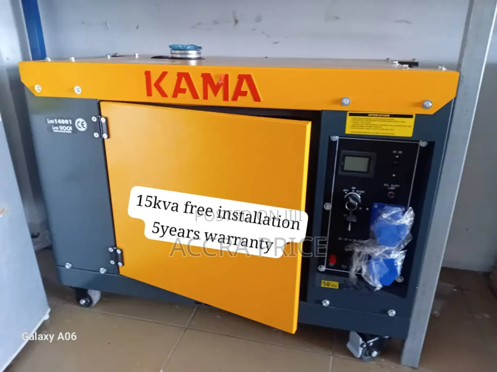 Power Tec System Kama 15kva Diesel Generator 15kva Diesel