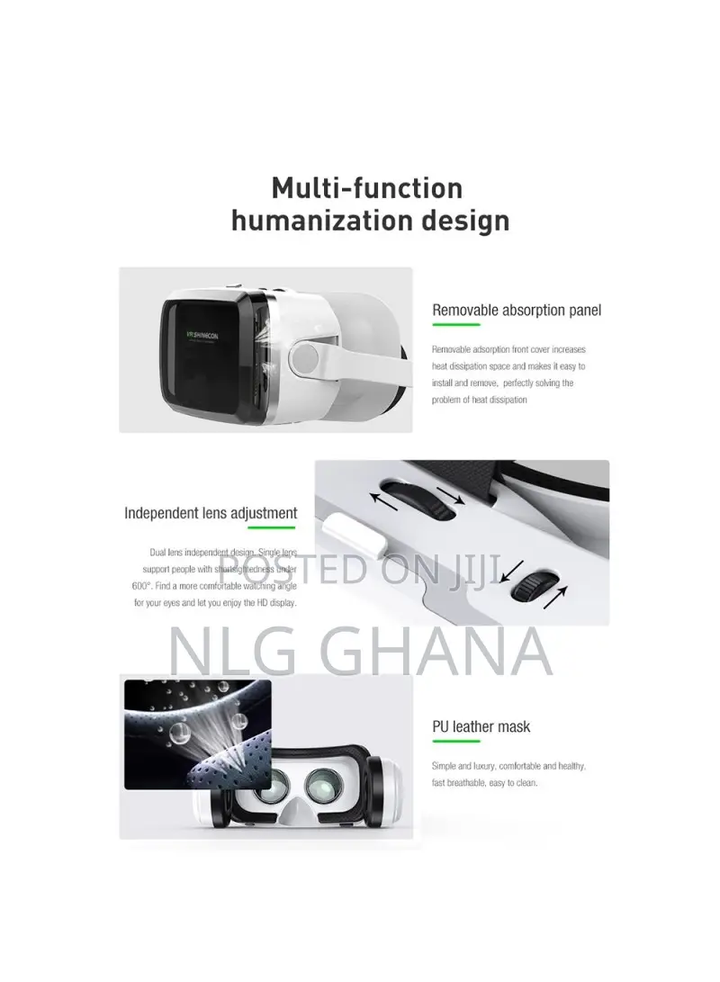 3d Vr Glasses With Earphones Bluetooth Virtual Tvx17874