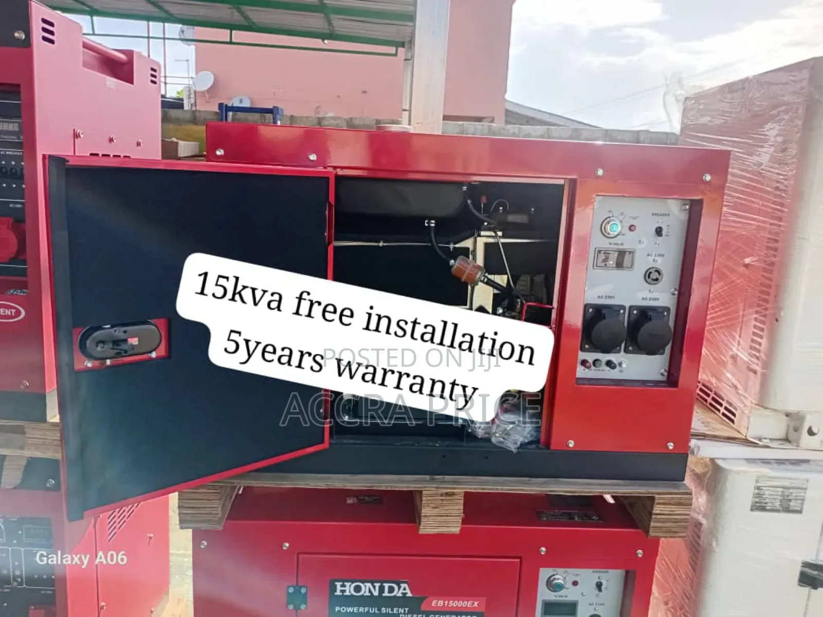 Genx Solution 15kva 16500wats Honda Diesel Generato