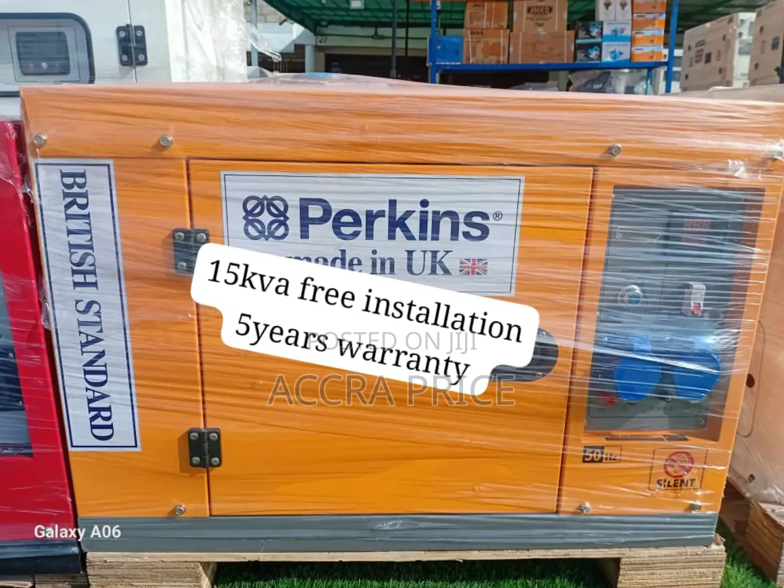 Power Flow Power Perkins 15kva 16500watt Diesel Generator