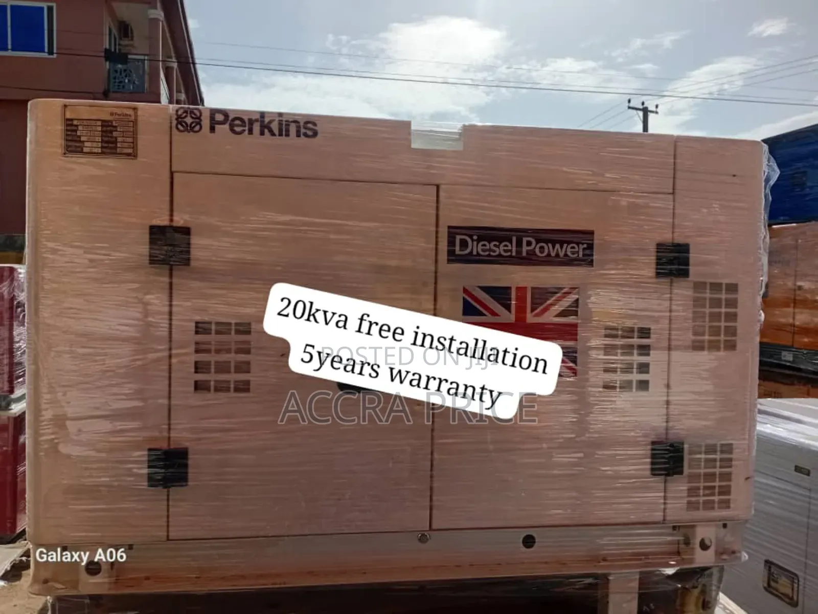 Generator Master Solution Perkins 20kva Diesel Generator