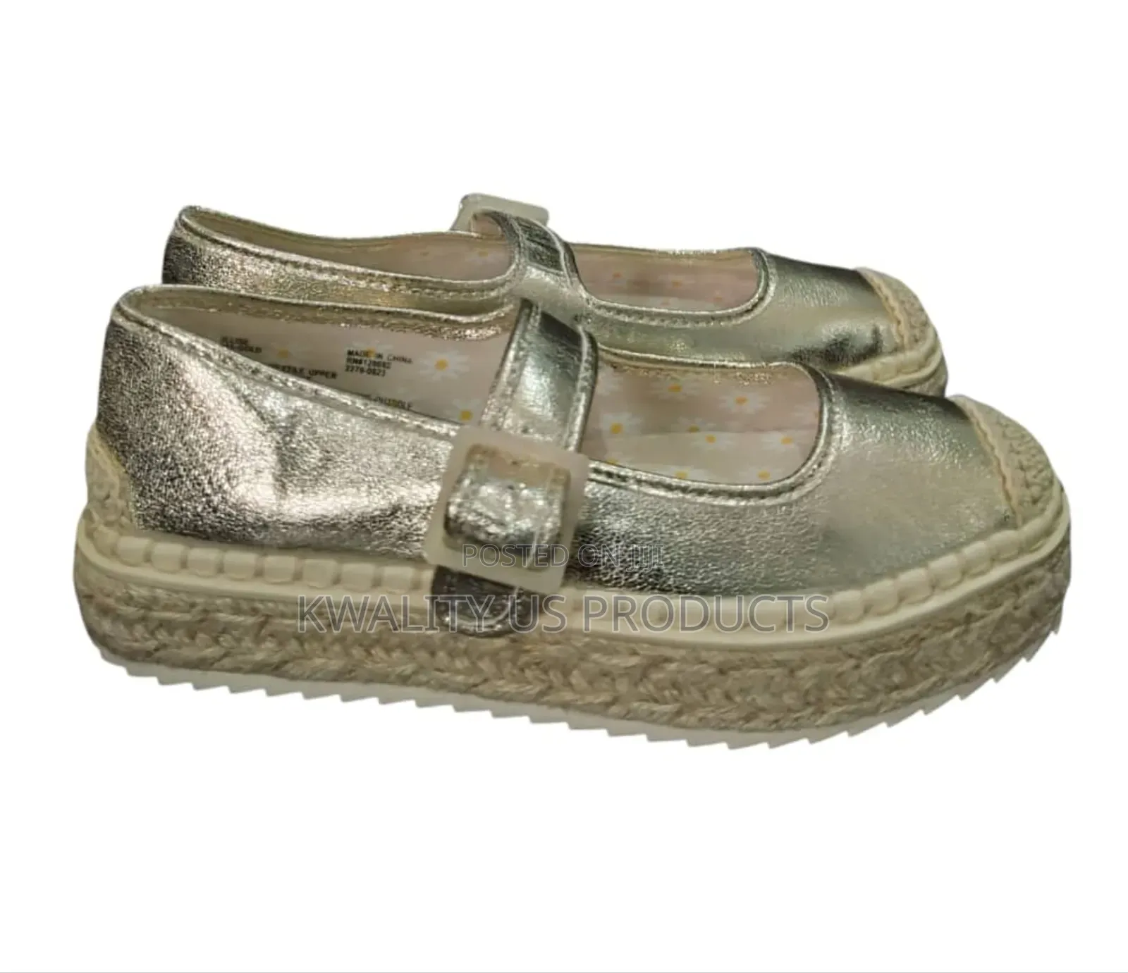 Steve Madden Girl Gold Sandal