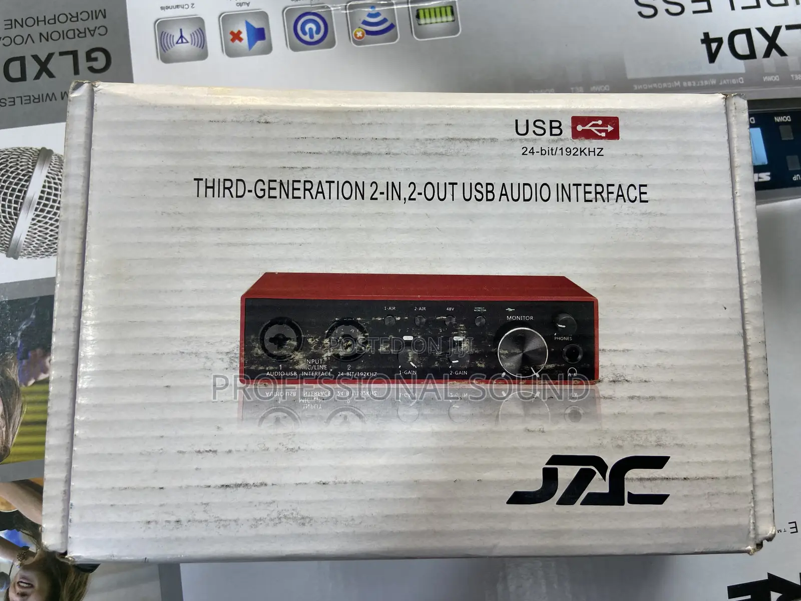 Sound Card 2- In 2-Out Usb Audio Interface