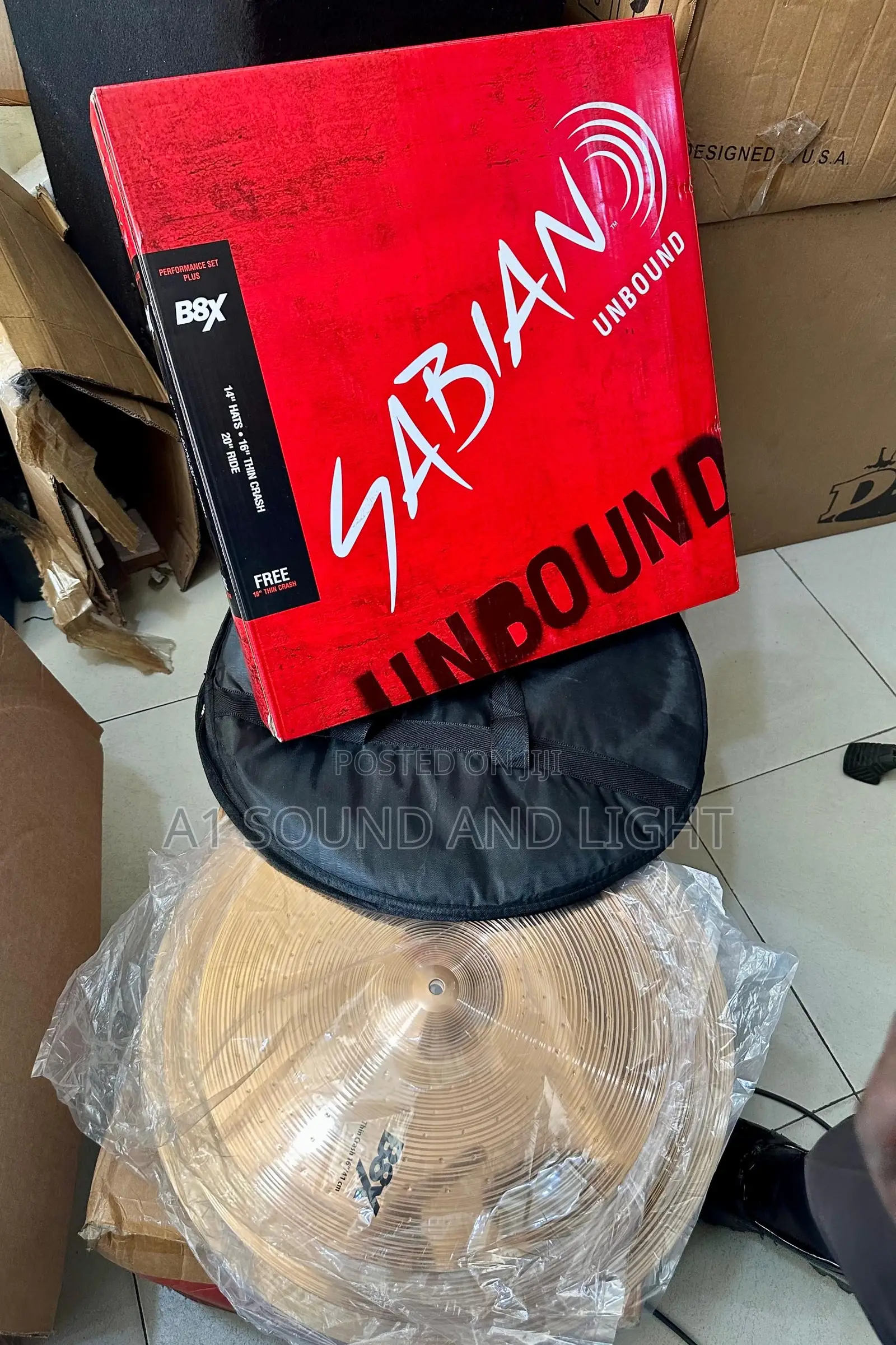Sabian Unbound B8x Cymbal Set