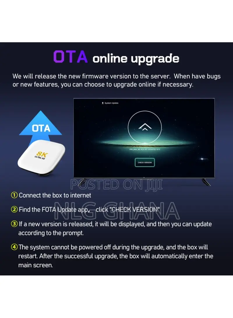 4gb+64gb Set Top Box Android 13.0 Rk3528 1000m Tvx20671