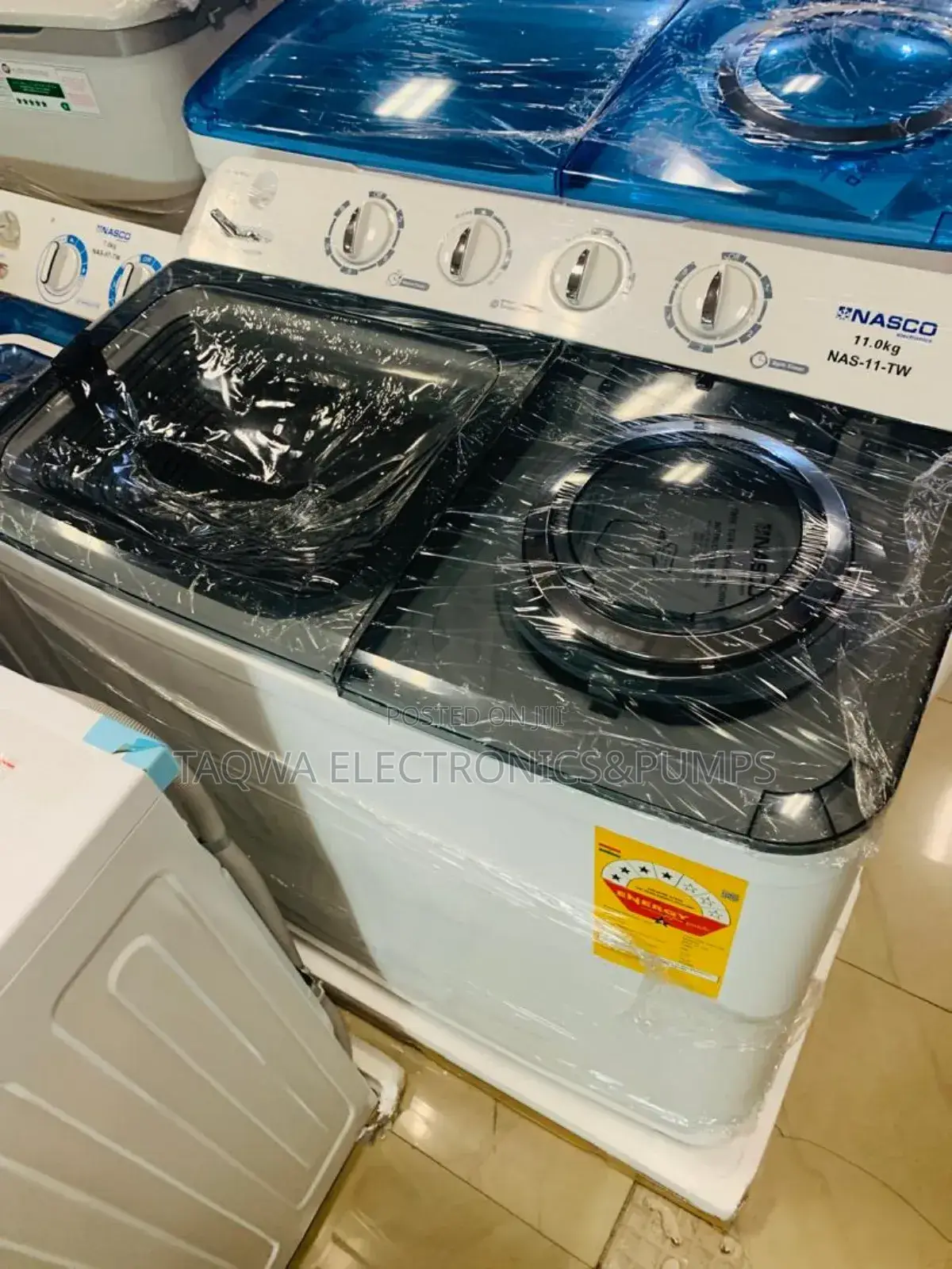 Nasco Twin Tub 11kg Washing Machine