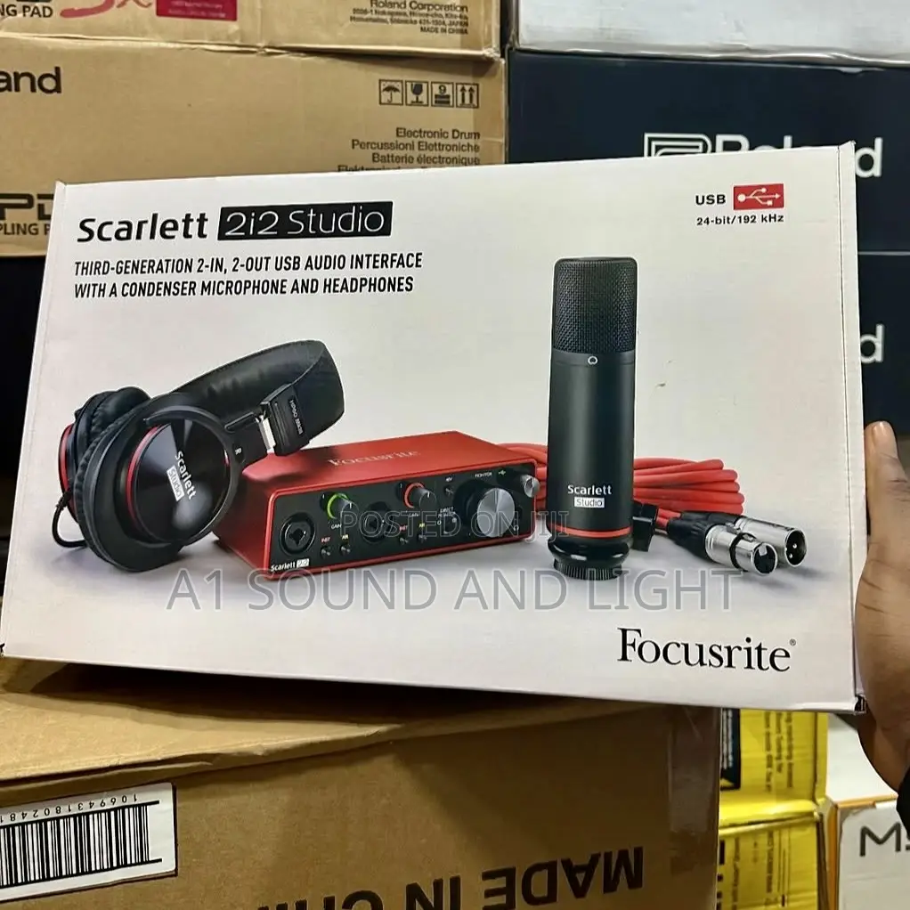 Scarlett 2i2 Third Generation Studio Bundle