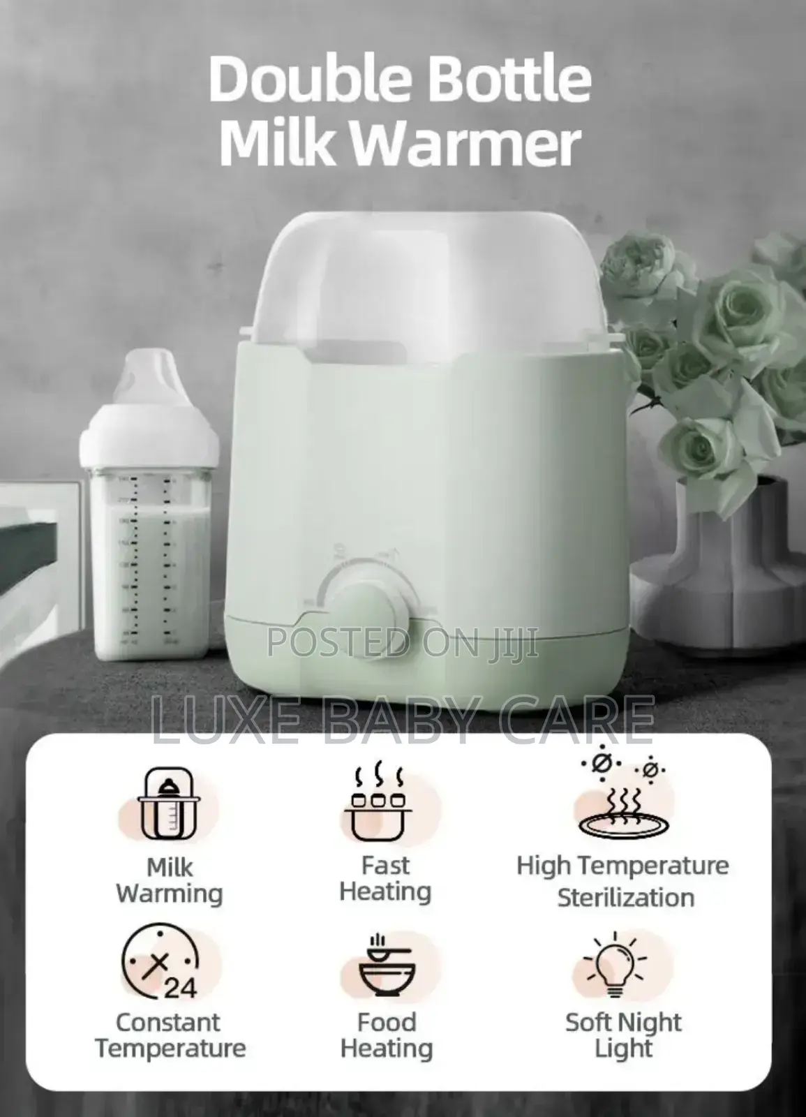Double Bottle Milk Warmer