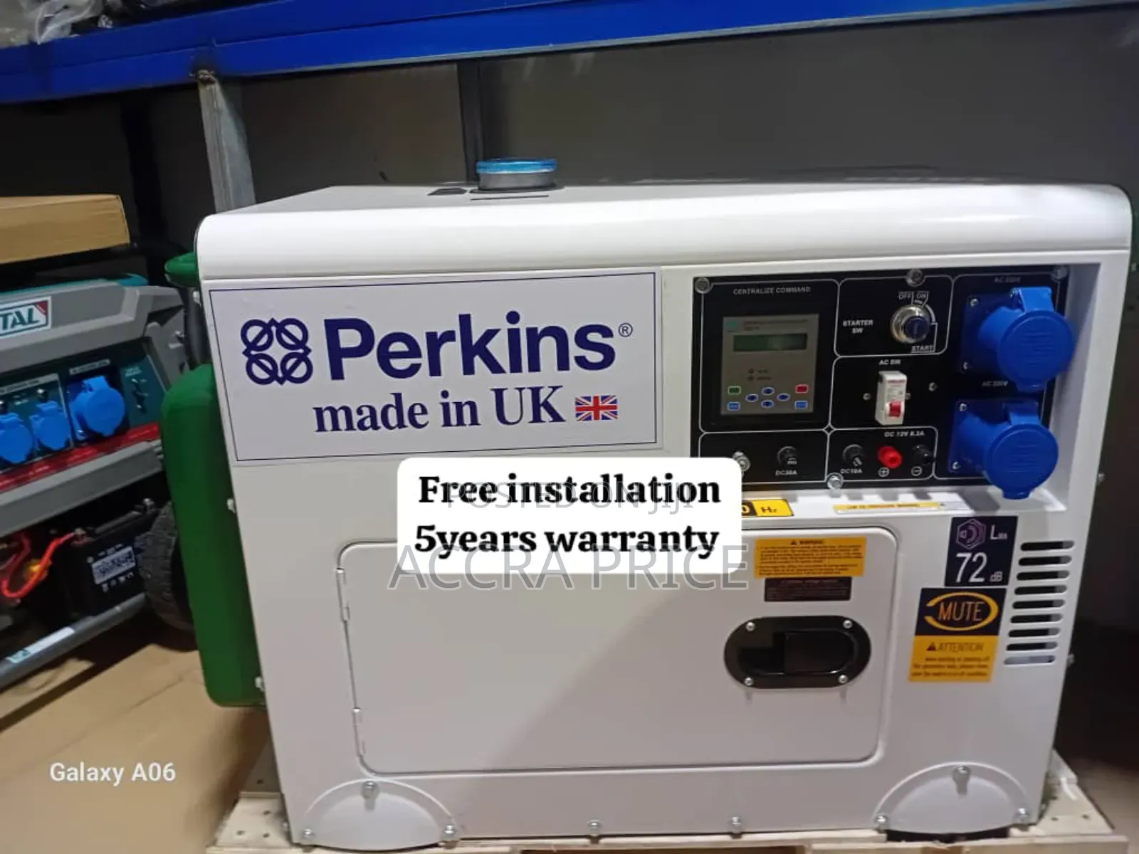 King Energy Perkins 10kva Diesel 13000wats Diesel