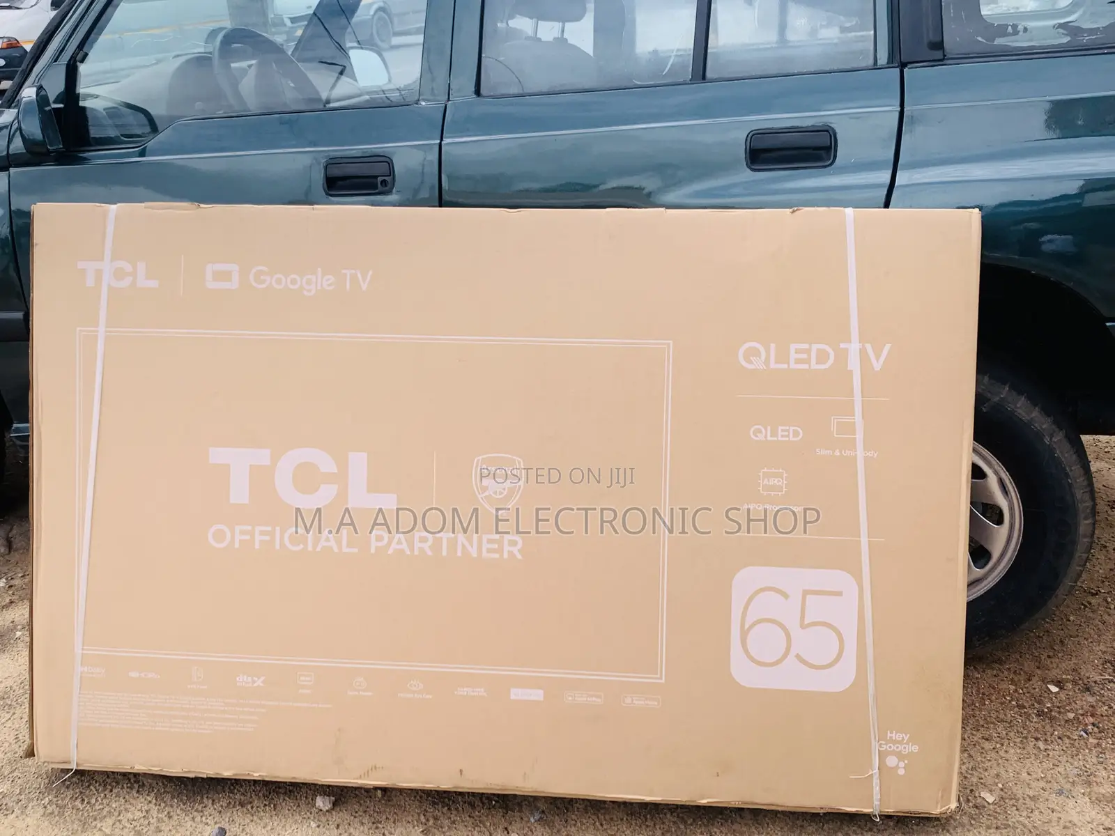 TCL 65” Bluetooth Wi-Fi Qled 120hz Gaming Tv
