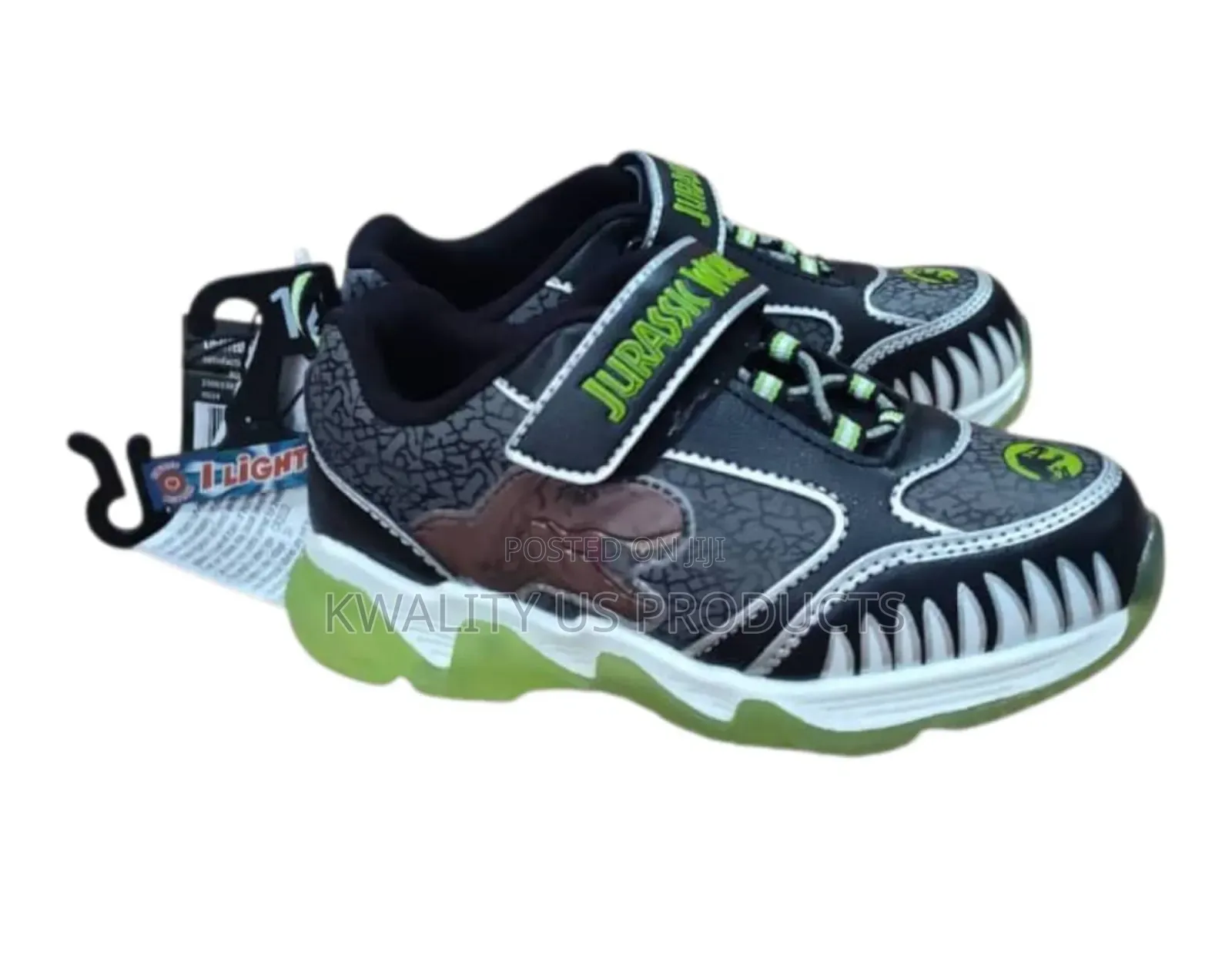 Jurassic World Boys Light-Up Sneakers