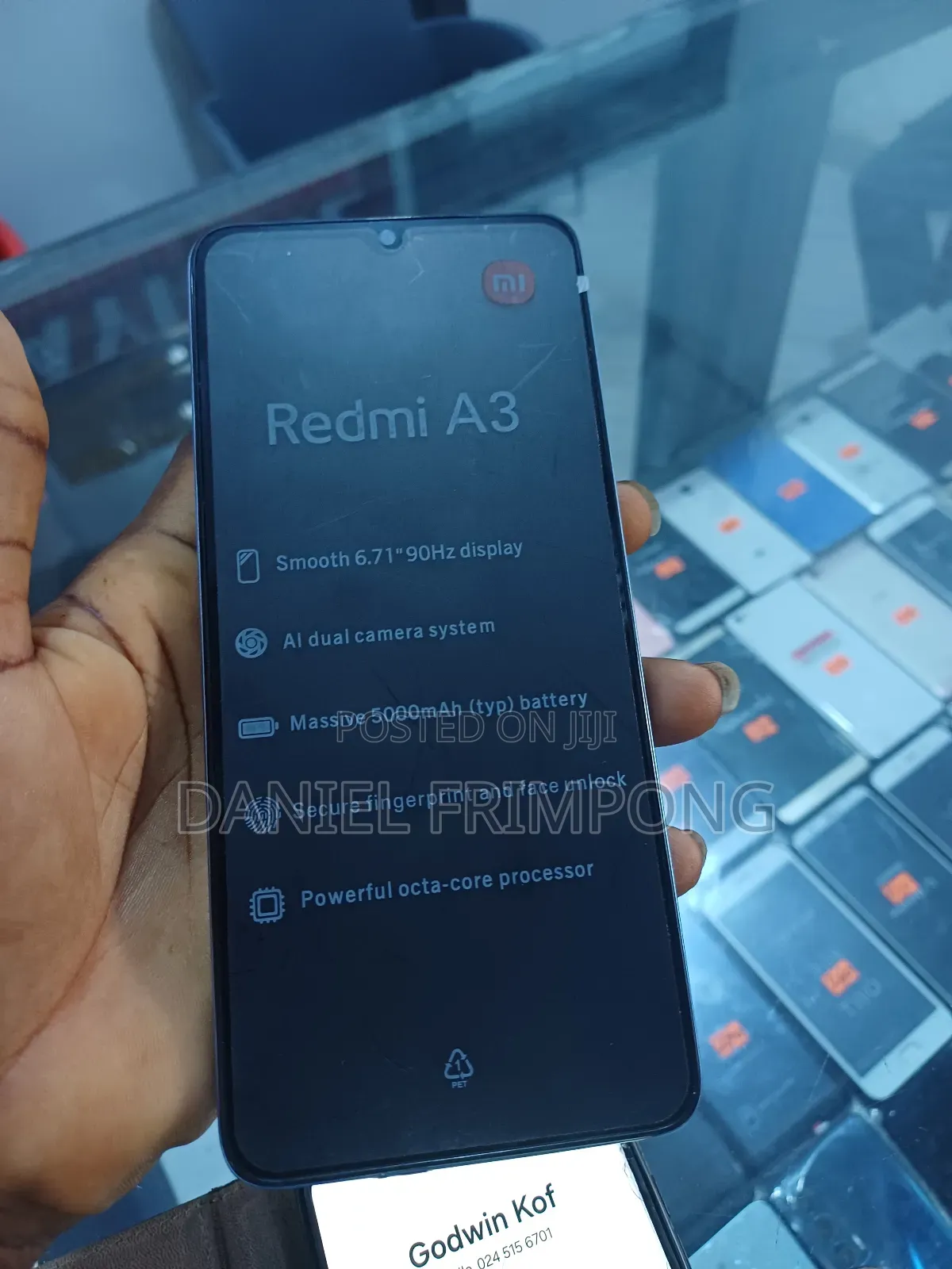 New Xiaomi Redmi A3 128 GB Blue