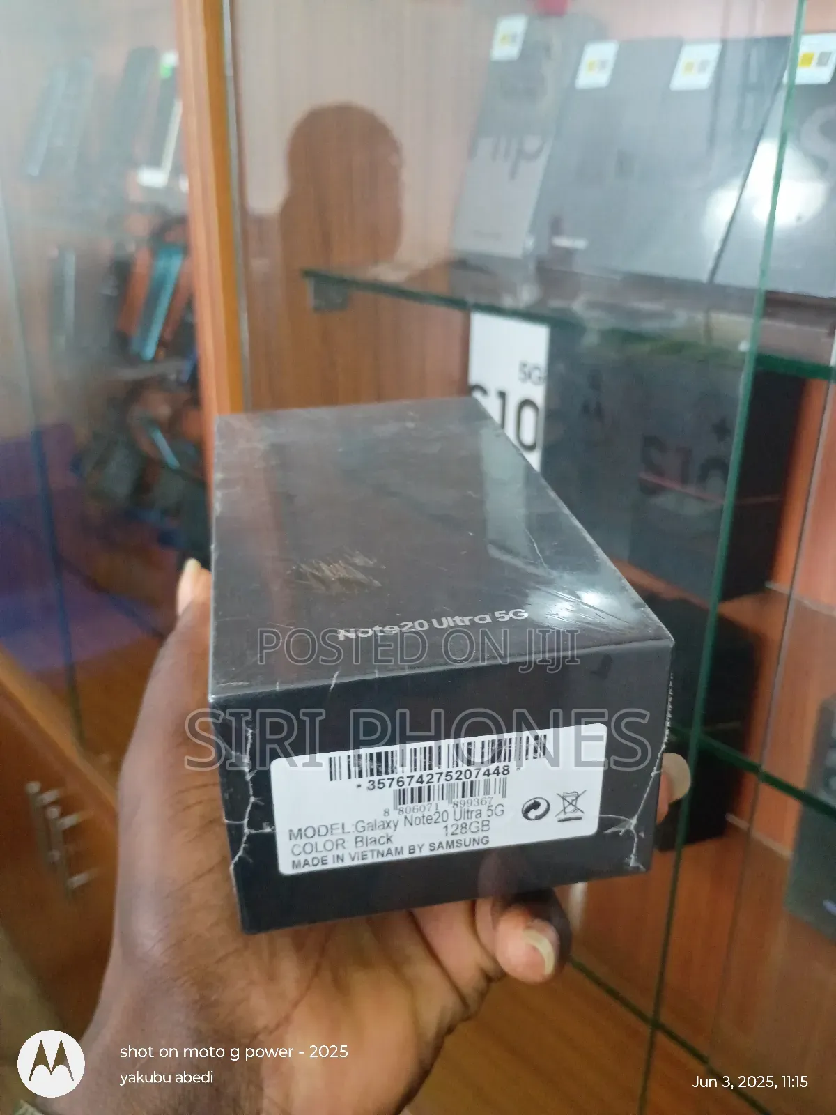 New Samsung Galaxy Note 20 Ultra 5G 128 GB Black